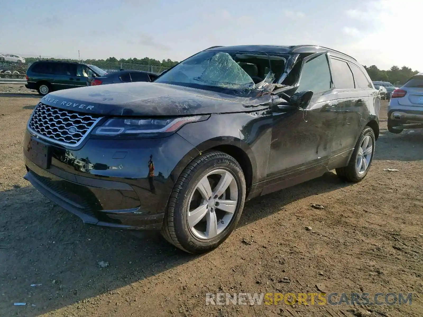 2 Фотография поврежденного автомобиля SALYB2EX7KA214522 LAND ROVER RANGE ROVE 2019