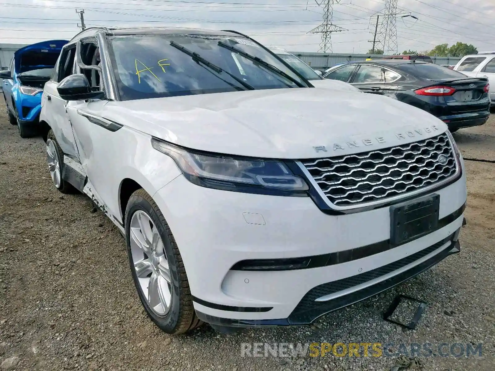 1 Photograph of a damaged car SALYB2EX8KA210298 LAND ROVER RANGE ROVE 2019