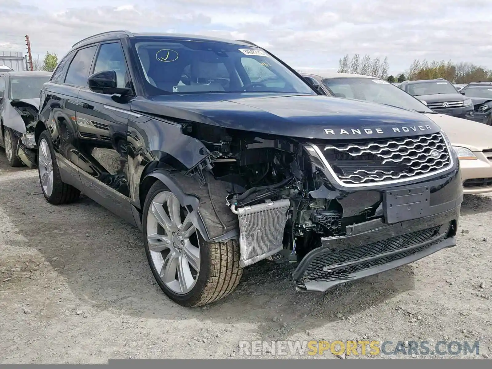 1 Photograph of a damaged car SALYB2FX2KA786550 LAND ROVER RANGE ROVE 2019