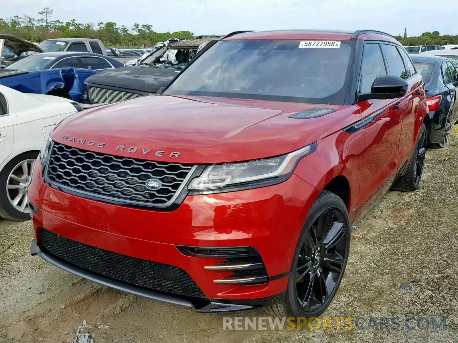 2 Photograph of a damaged car SALYL2EX0KA783970 LAND ROVER RANGE ROVE 2019