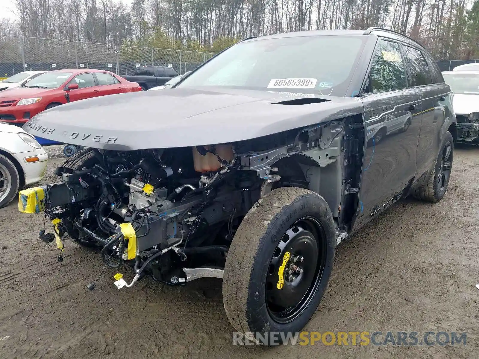 2 Photograph of a damaged car SALYL2EX4KA219948 LAND ROVER RANGE ROVE 2019