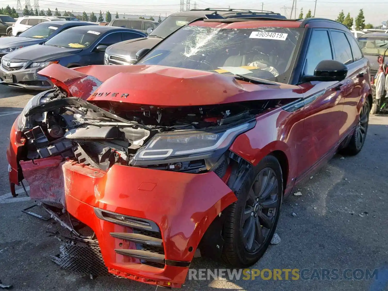 2 Photograph of a damaged car SALYL2FV0KA219409 LAND ROVER RANGE ROVE 2019