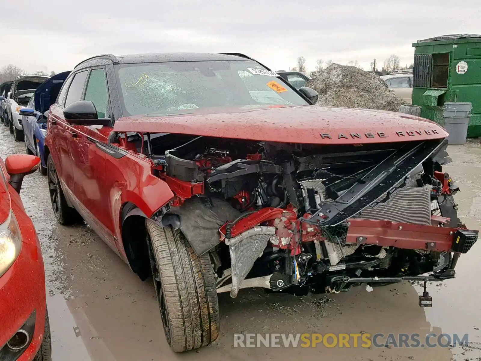 1 Фотография поврежденного автомобиля SALYL2FX0KA784244 LAND ROVER RANGE ROVE 2019