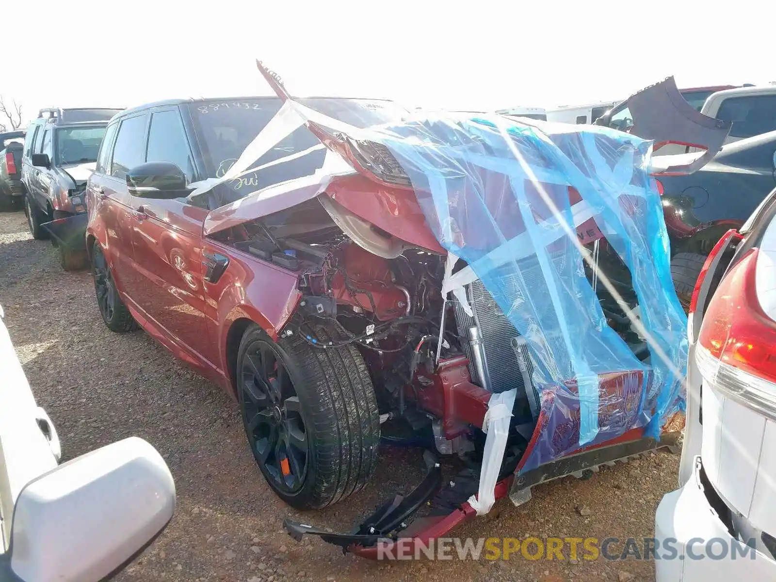 1 Photograph of a damaged car SALWR2SE6LA889432 LAND ROVER RANGE ROVE 2020