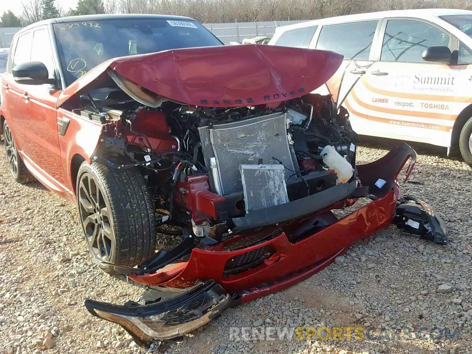9 Photograph of a damaged car SALWR2SE6LA889432 LAND ROVER RANGE ROVE 2020