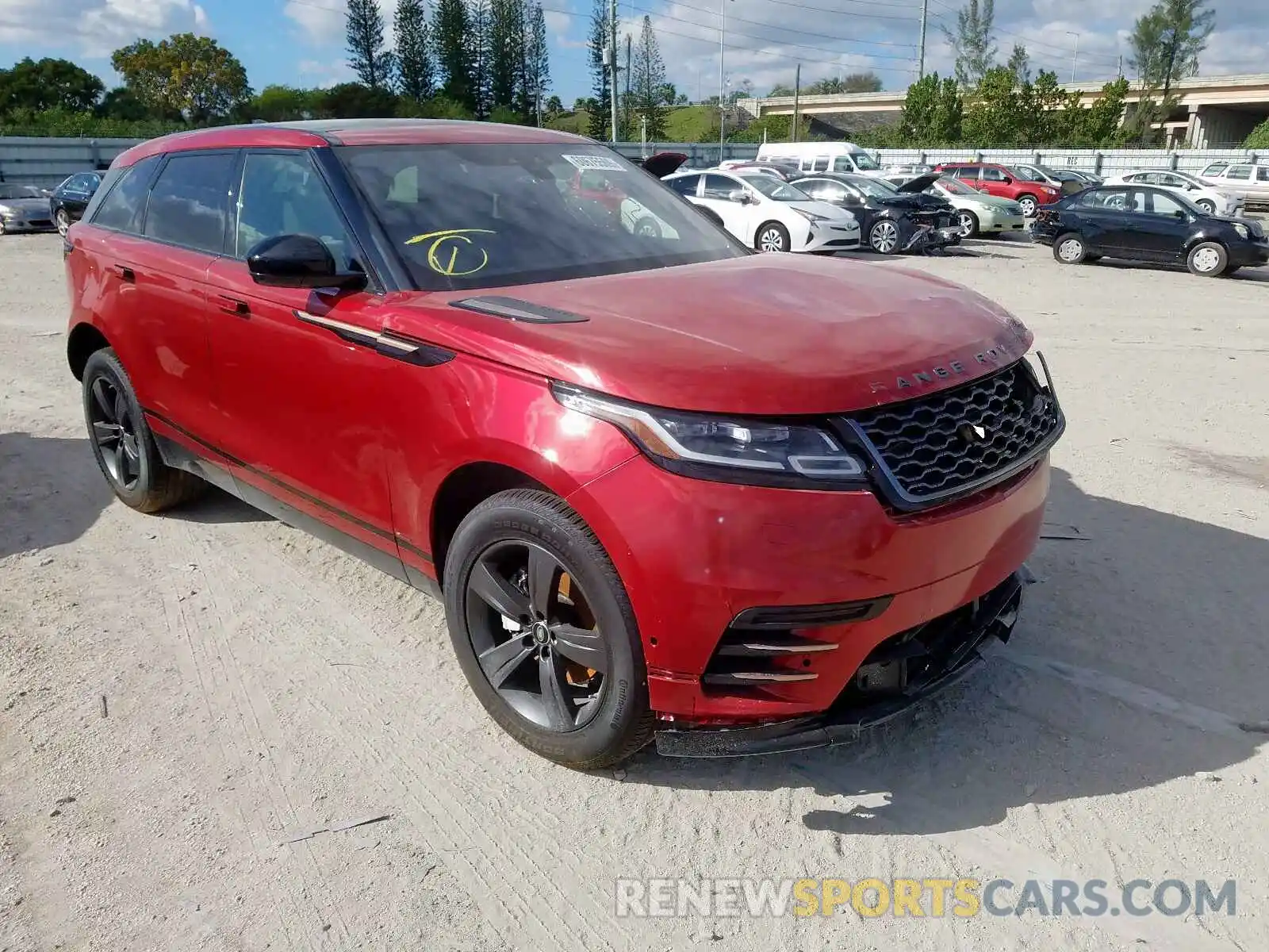 1 Photograph of a damaged car SALYK2EX9LA253193 LAND ROVER RANGE ROVE 2020