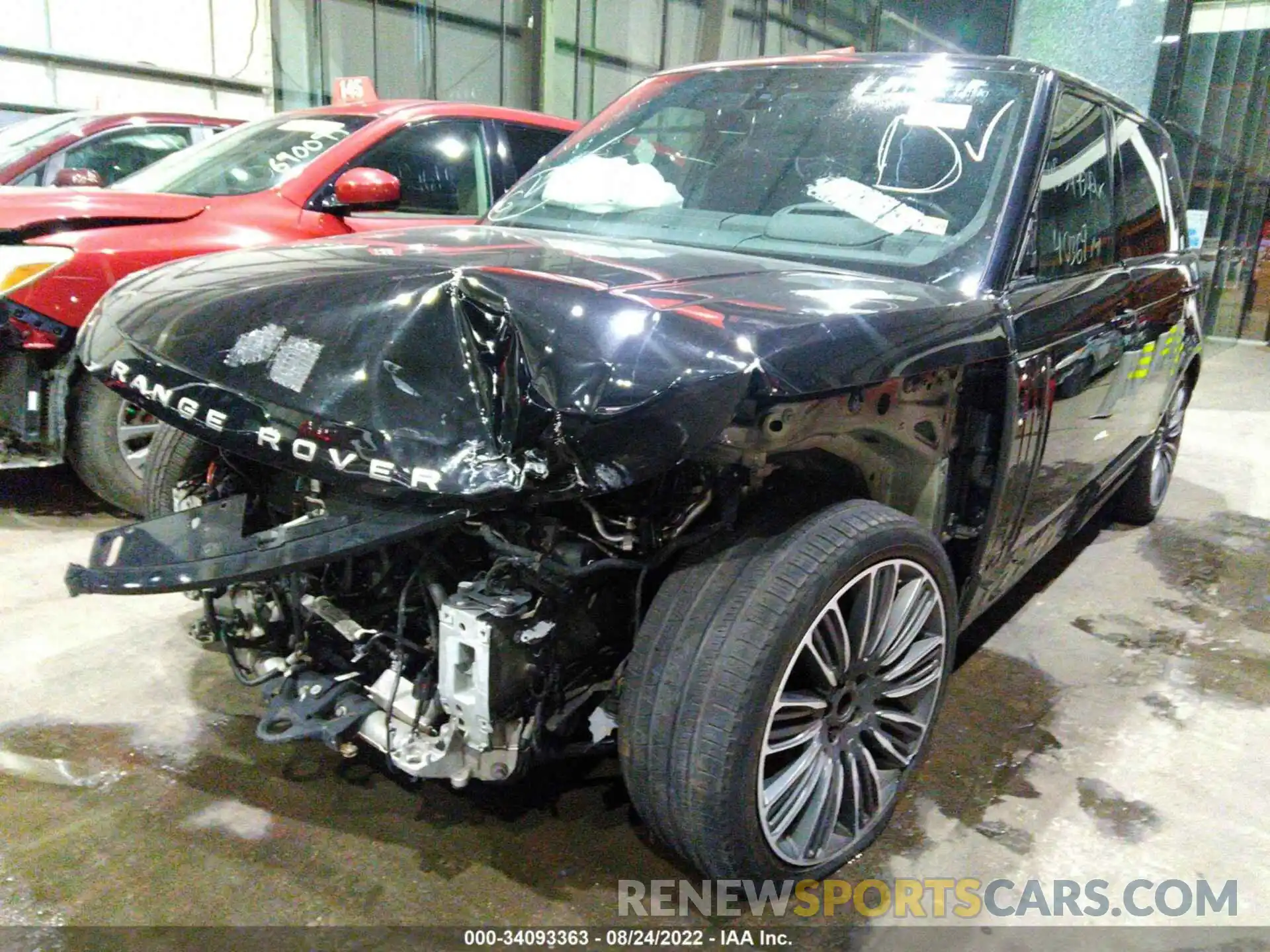 2 Photograph of a damaged car 00LGS5RE0KA550826 LAND ROVER RANGE ROVER 2019