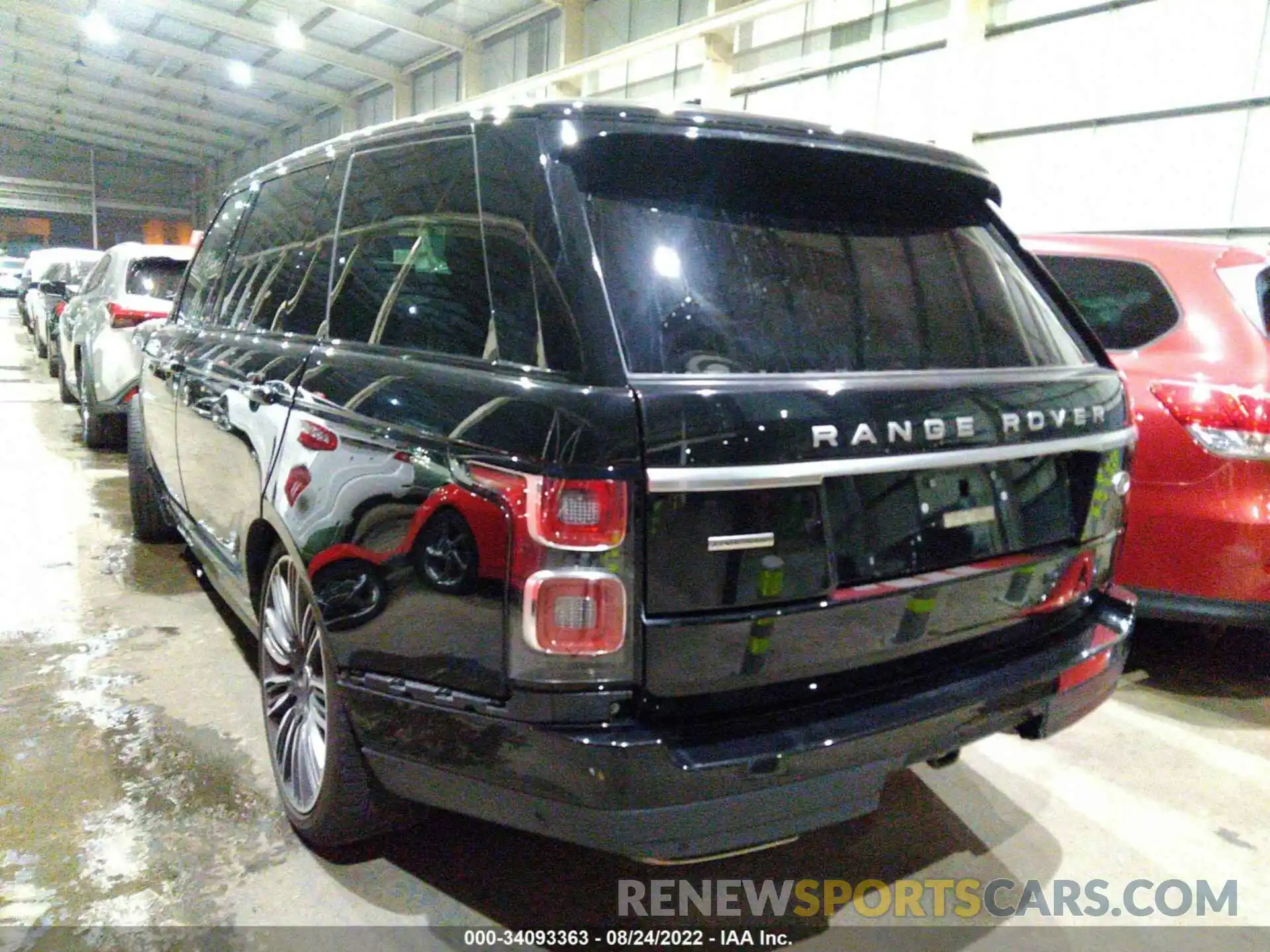 3 Photograph of a damaged car 00LGS5RE0KA550826 LAND ROVER RANGE ROVER 2019