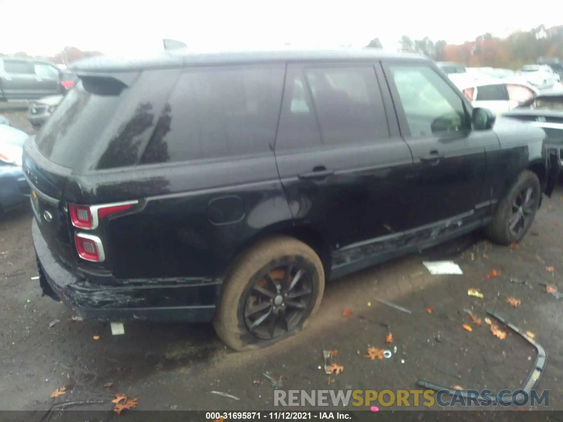 4 Photograph of a damaged car SALGR2RV3KA556713 LAND ROVER RANGE ROVER 2019