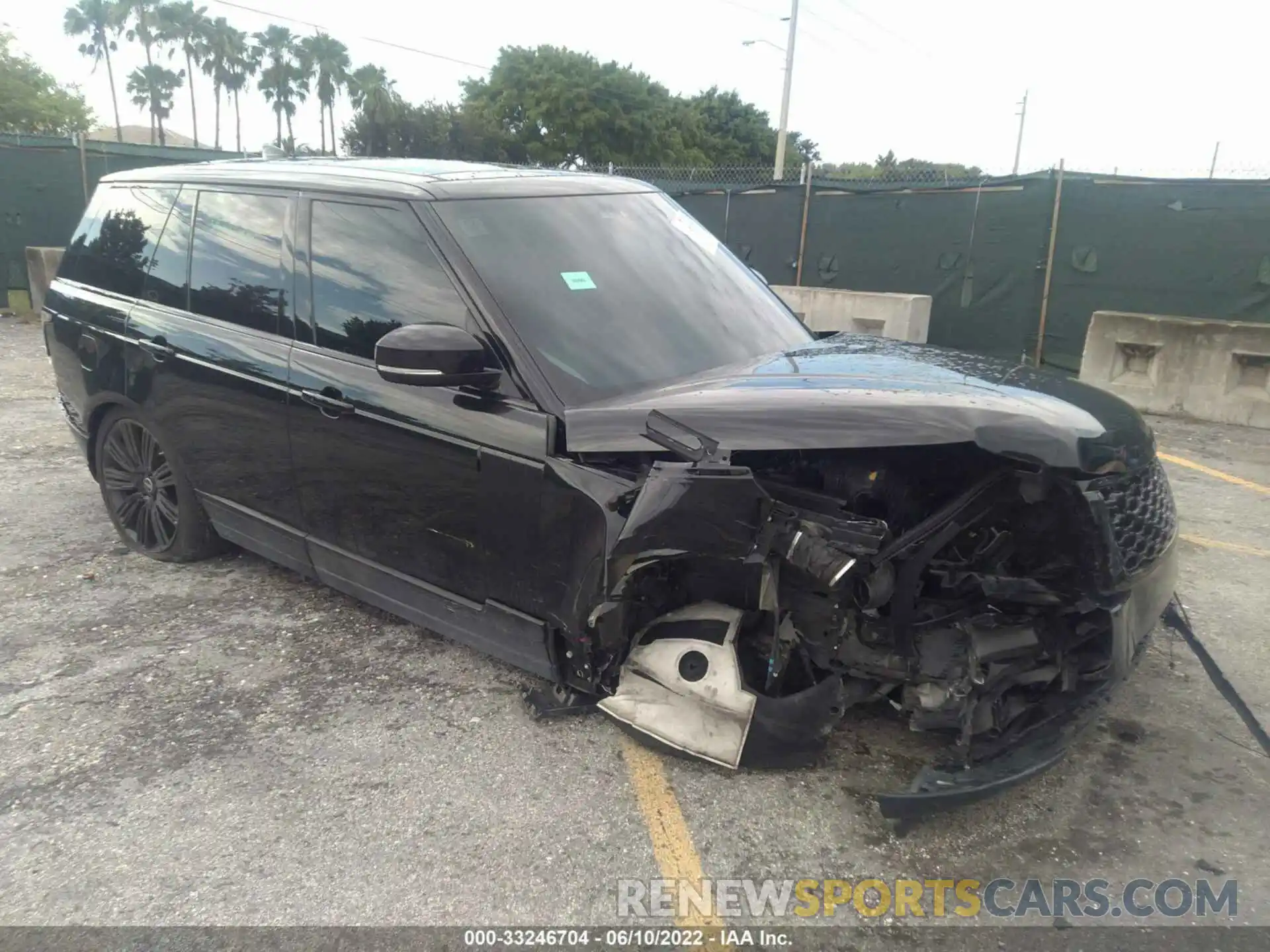 1 Photograph of a damaged car SALGR2RV4KA519220 LAND ROVER RANGE ROVER 2019