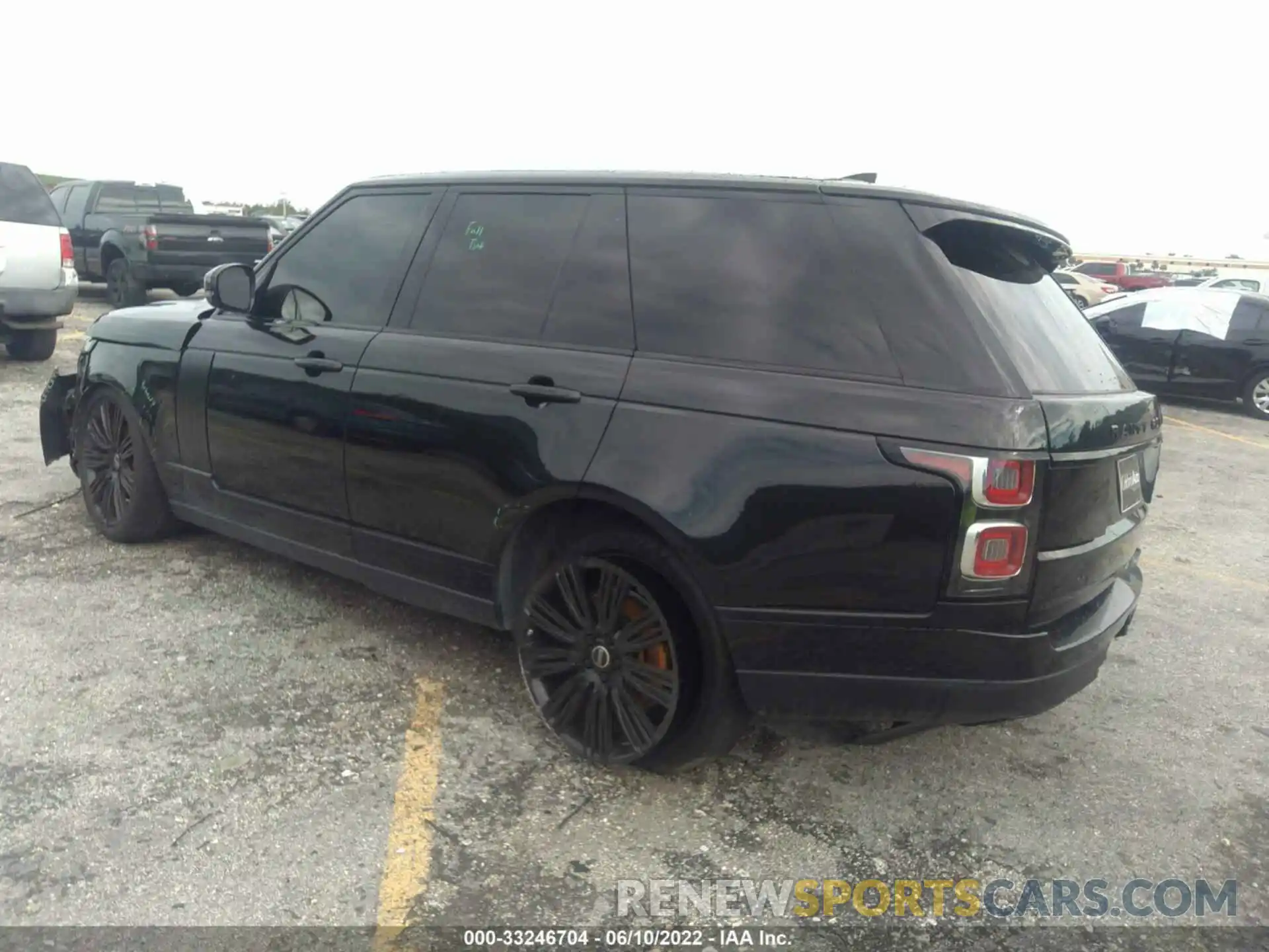 3 Фотография поврежденного автомобиля SALGR2RV4KA519220 LAND ROVER RANGE ROVER 2019