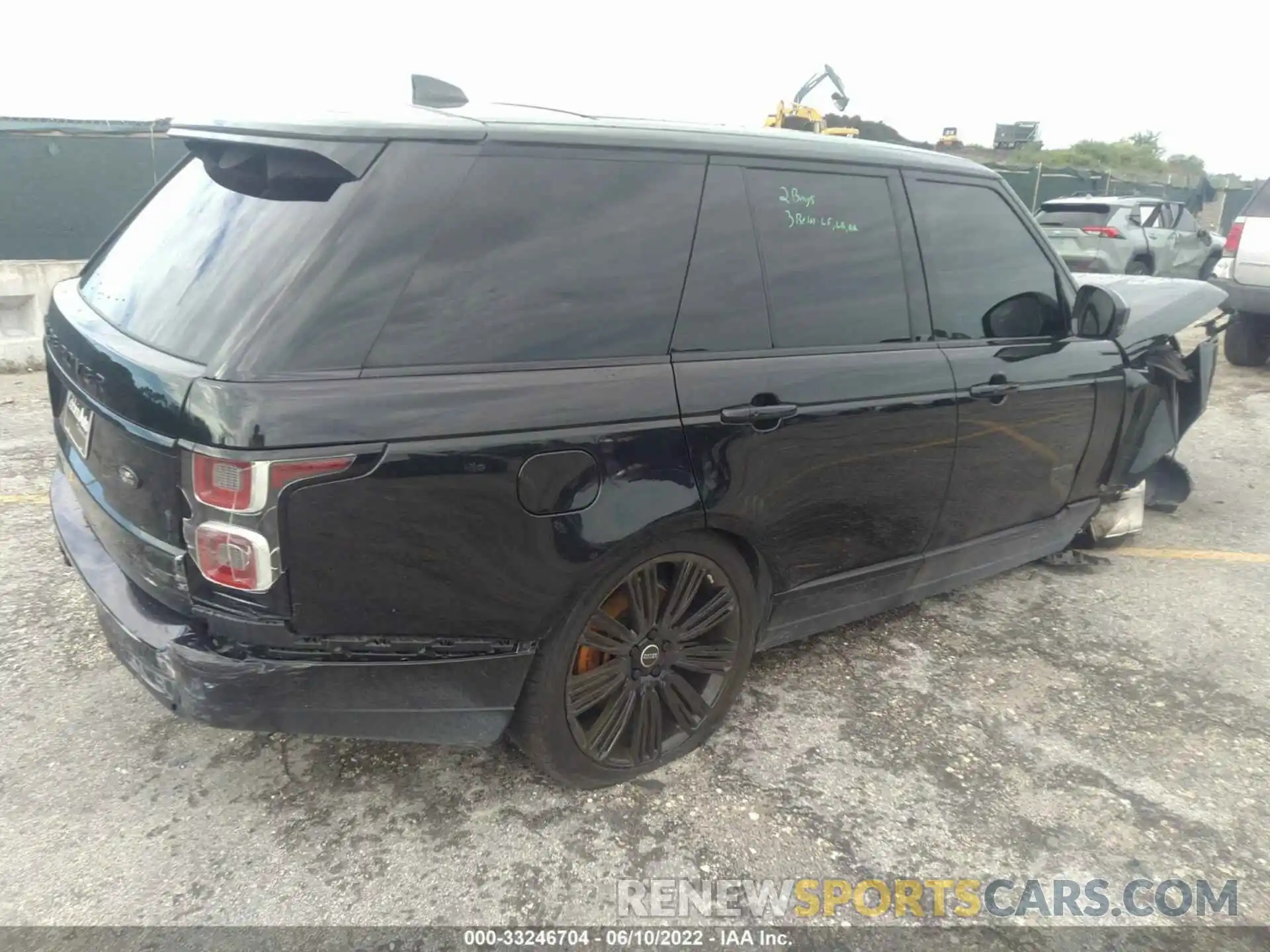 4 Photograph of a damaged car SALGR2RV4KA519220 LAND ROVER RANGE ROVER 2019