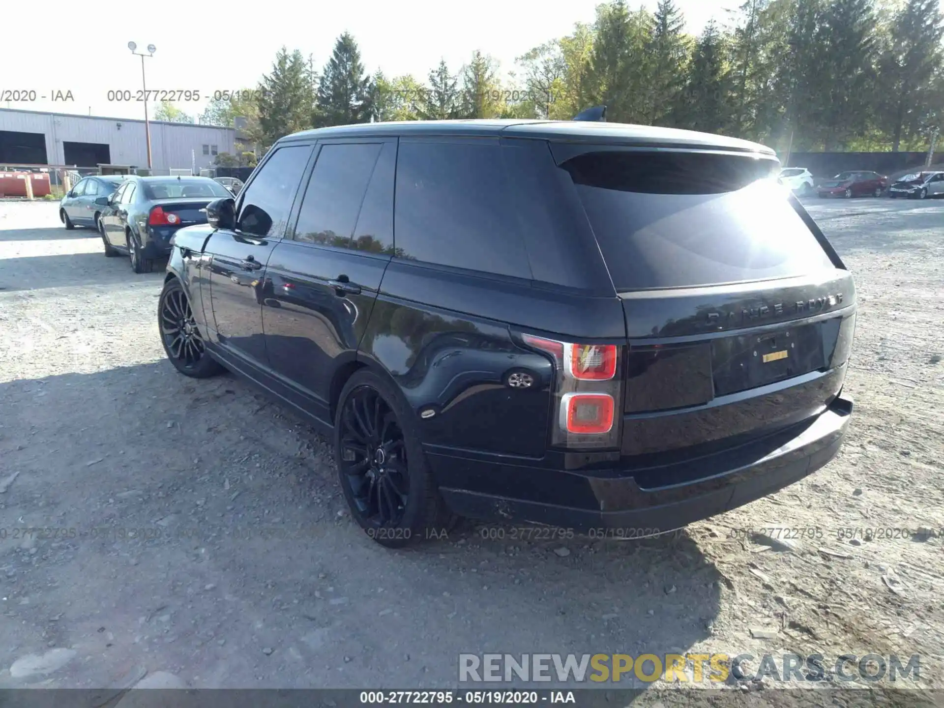 3 Фотография поврежденного автомобиля SALGR2RV5KA542814 LAND ROVER RANGE ROVER 2019