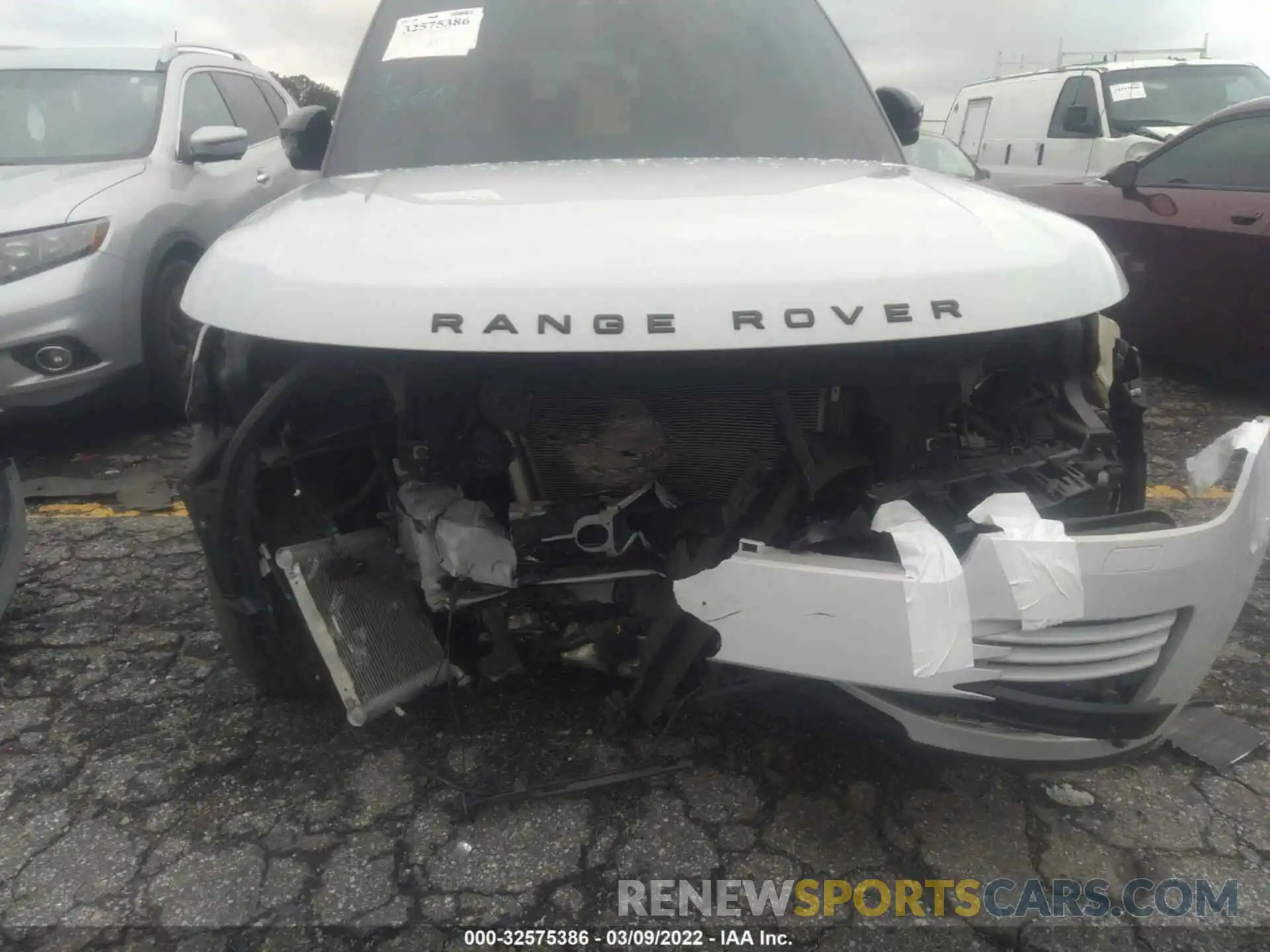 6 Photograph of a damaged car SALGR2RV6KA548458 LAND ROVER RANGE ROVER 2019