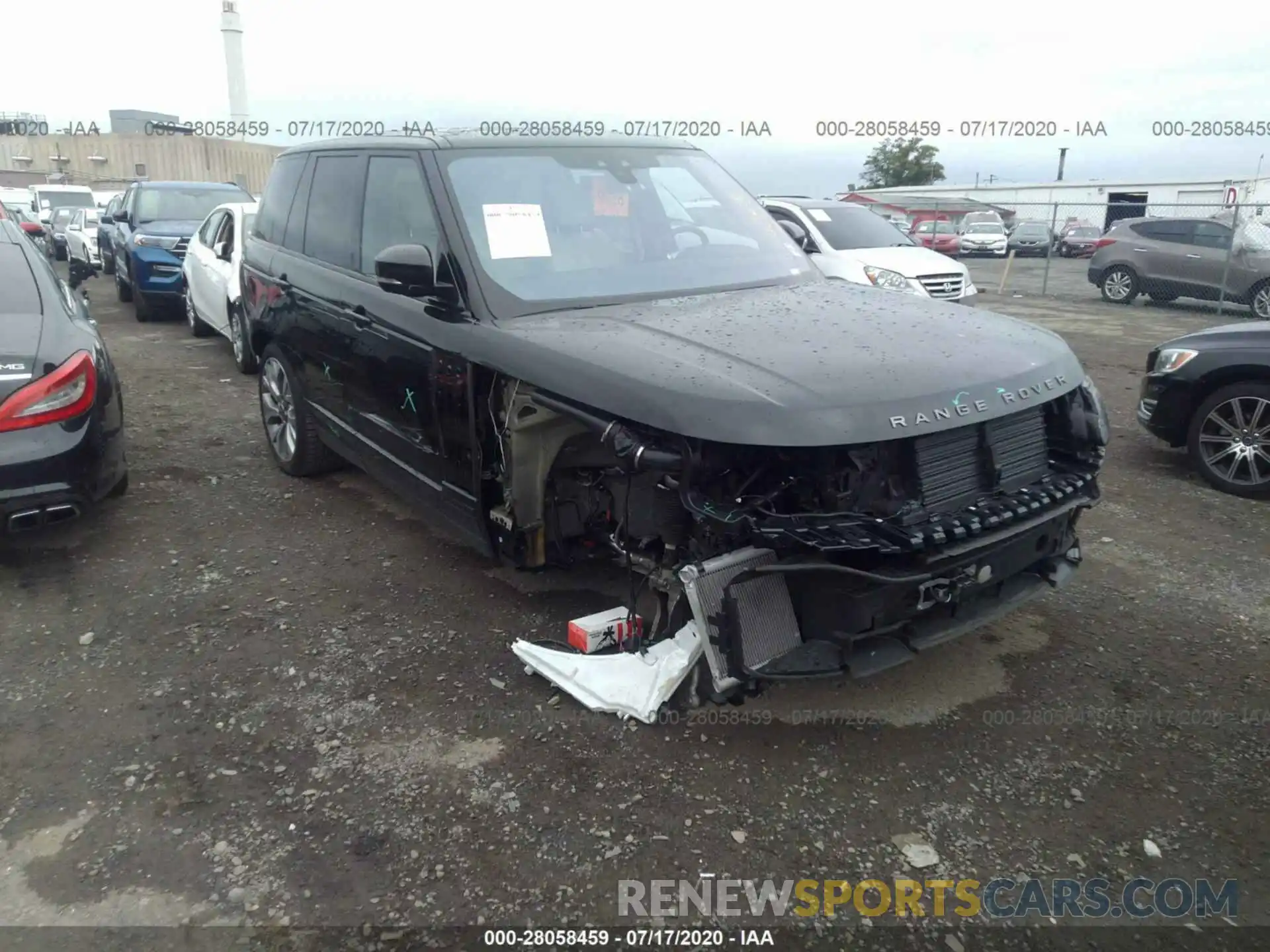 1 Photograph of a damaged car SALGR2RV7KA556729 LAND ROVER RANGE ROVER 2019