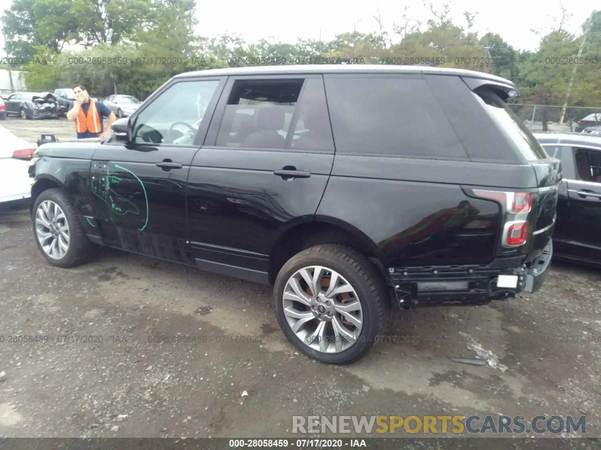 3 Photograph of a damaged car SALGR2RV7KA556729 LAND ROVER RANGE ROVER 2019