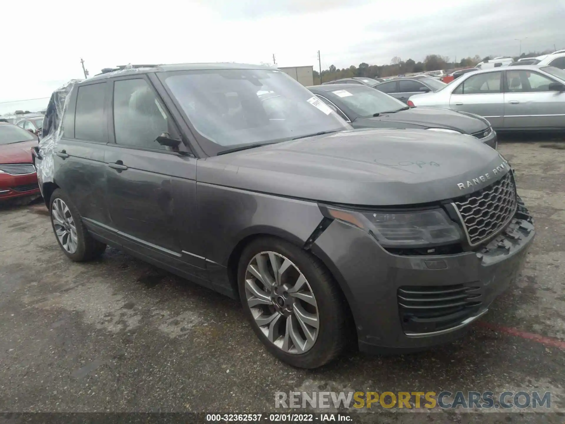 1 Фотография поврежденного автомобиля SALGS2RE0KA536620 LAND ROVER RANGE ROVER 2019