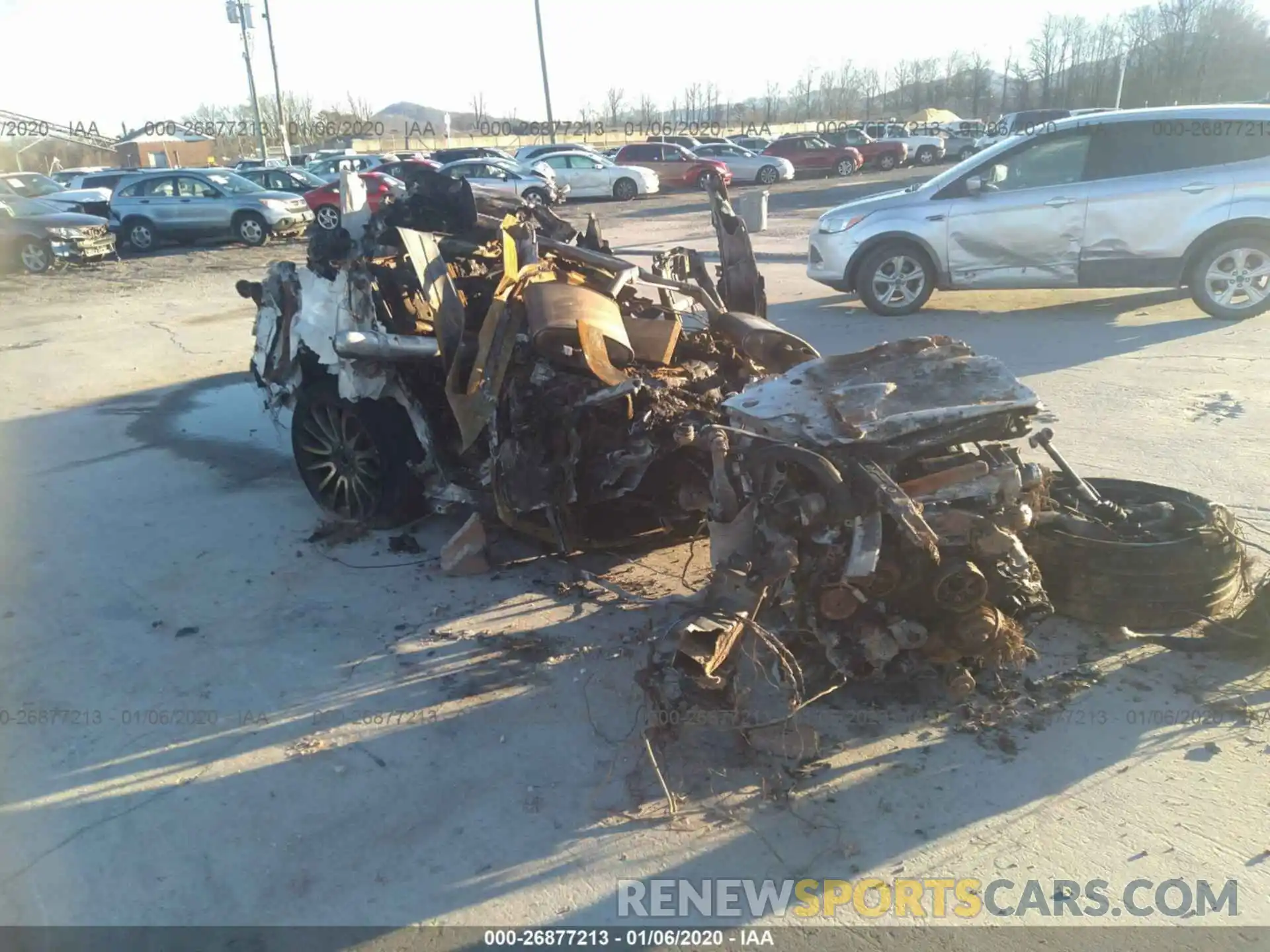 1 Photograph of a damaged car SALGS2RE2KA525442 LAND ROVER RANGE ROVER 2019