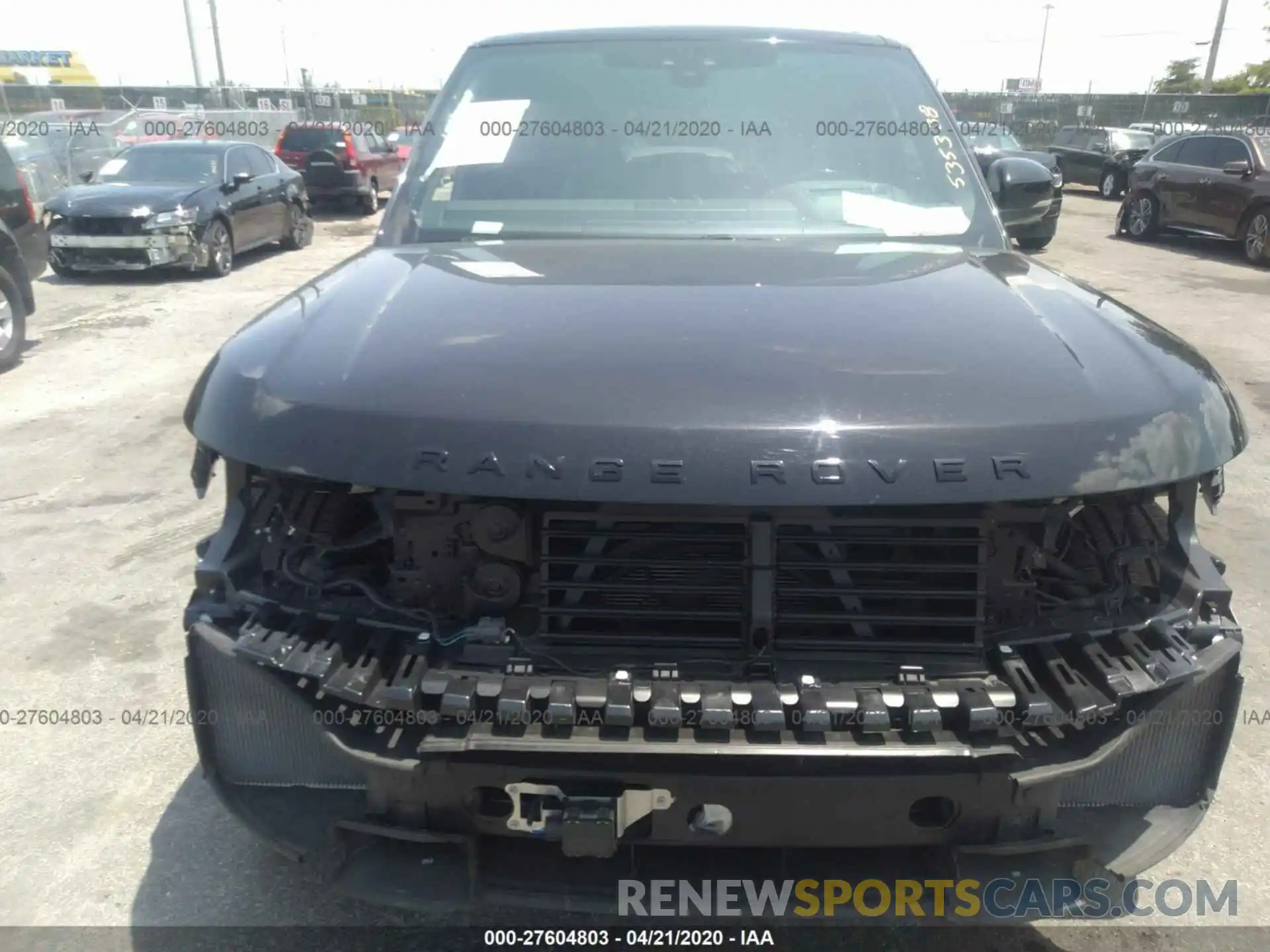 6 Photograph of a damaged car SALGS2RE2KA535338 LAND ROVER RANGE ROVER 2019