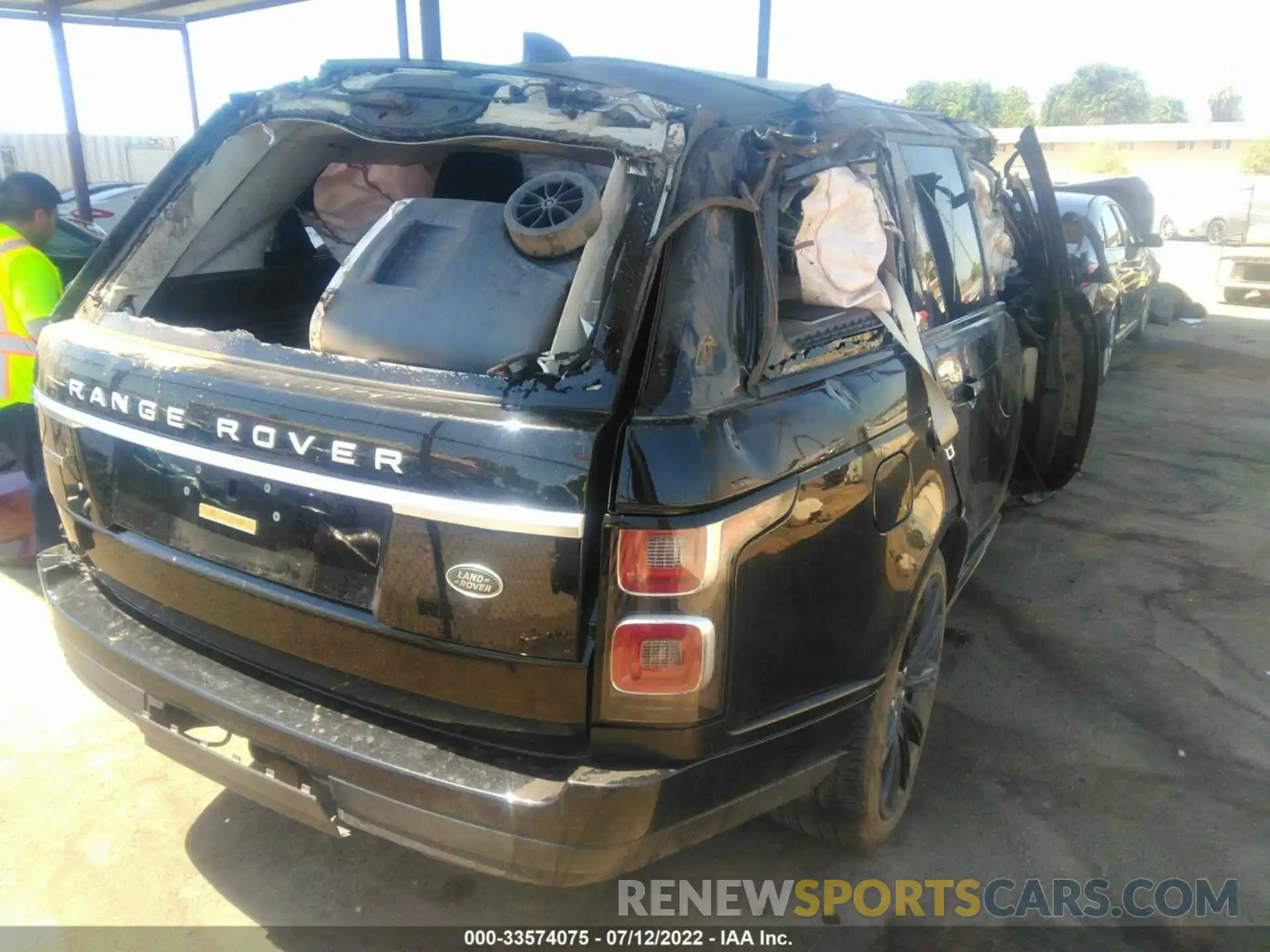 4 Фотография поврежденного автомобиля SALGS2RE4KA540461 LAND ROVER RANGE ROVER 2019