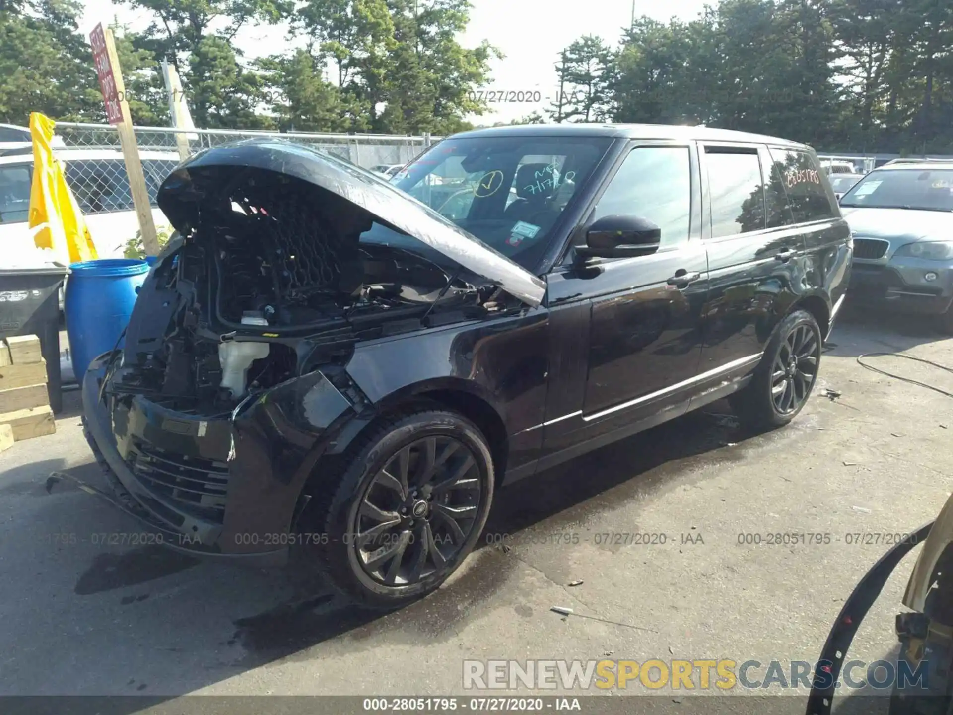 2 Photograph of a damaged car SALGS2RE5KA560895 LAND ROVER RANGE ROVER 2019