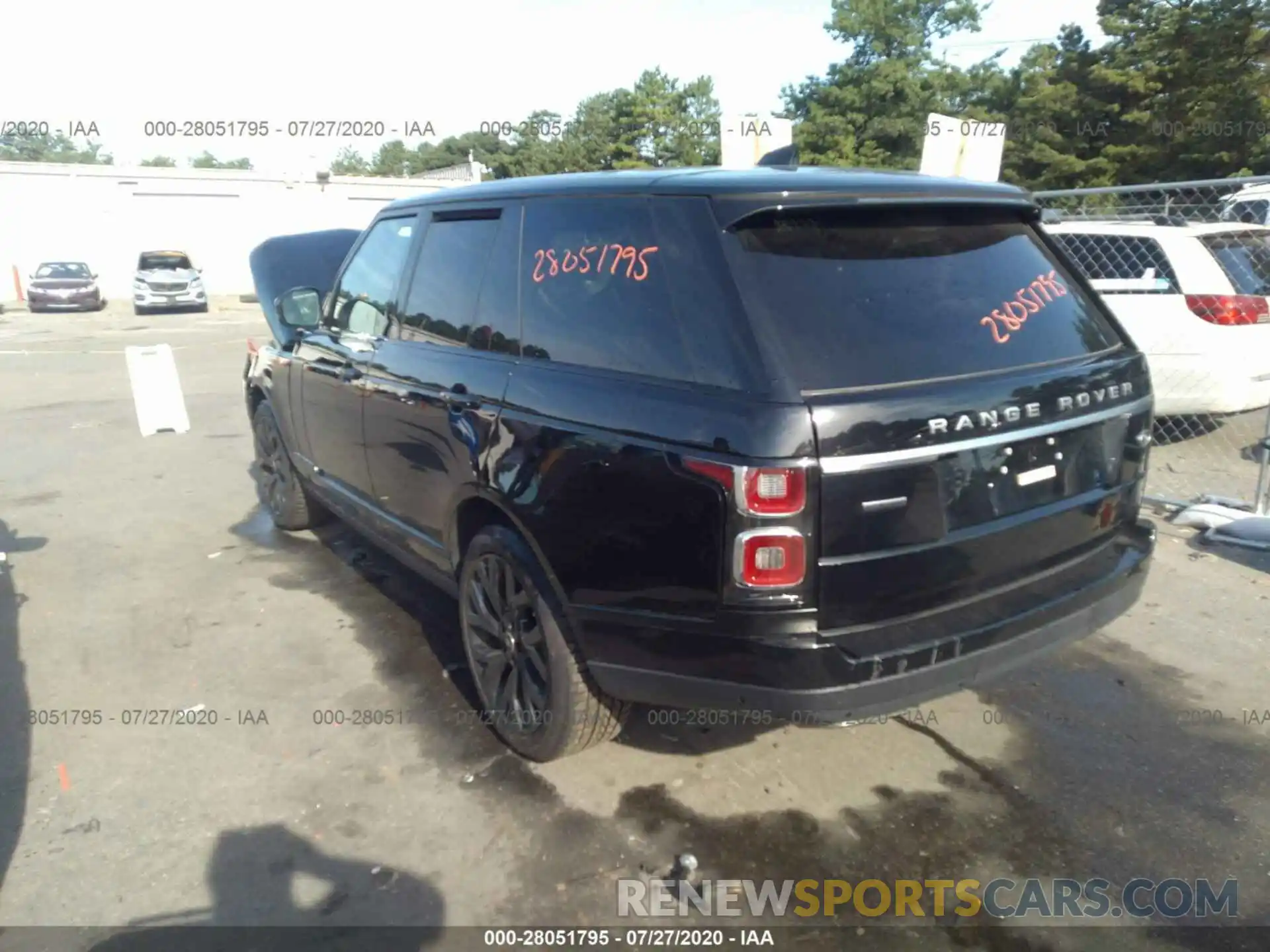 3 Photograph of a damaged car SALGS2RE5KA560895 LAND ROVER RANGE ROVER 2019