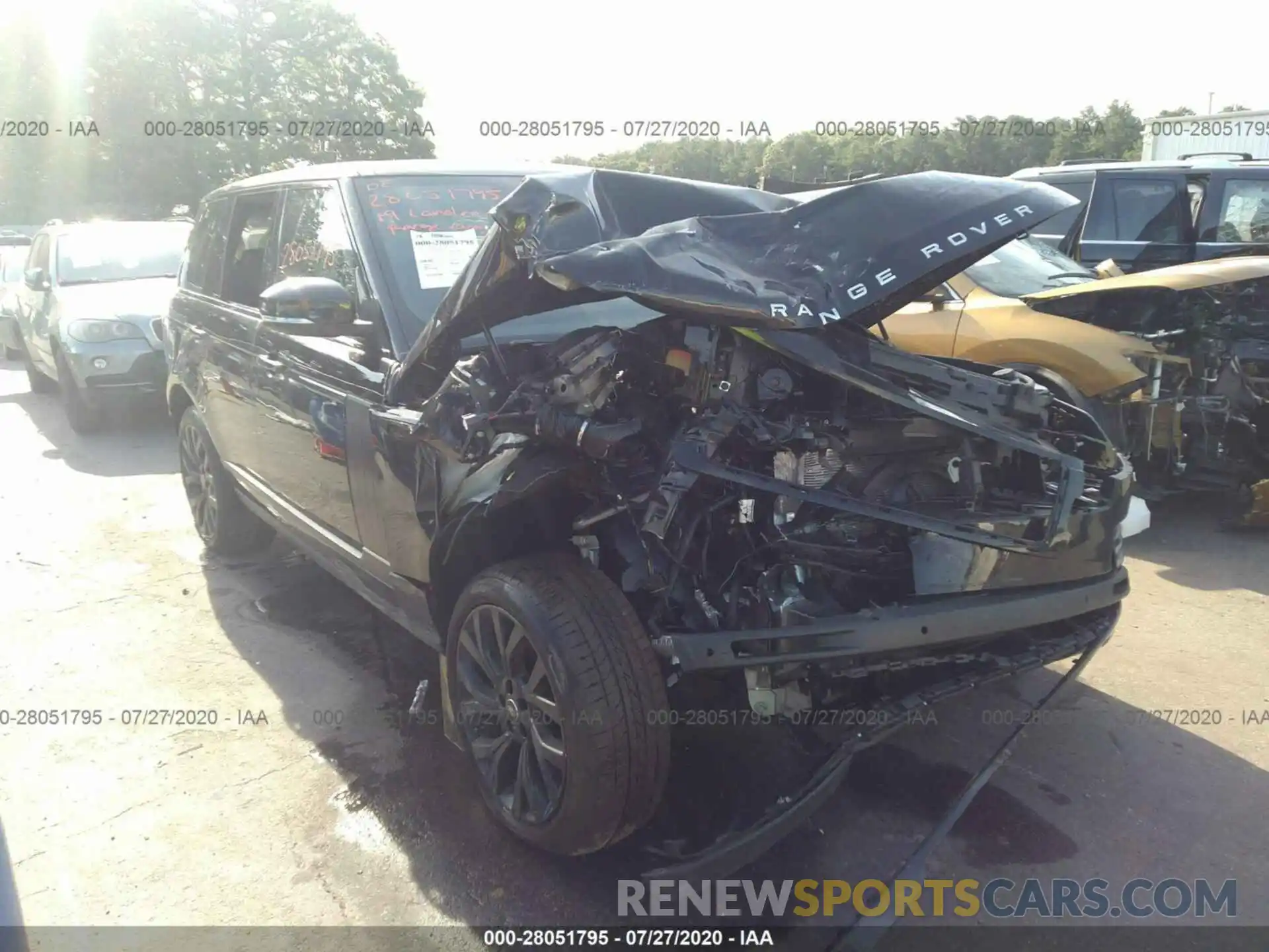 6 Photograph of a damaged car SALGS2RE5KA560895 LAND ROVER RANGE ROVER 2019