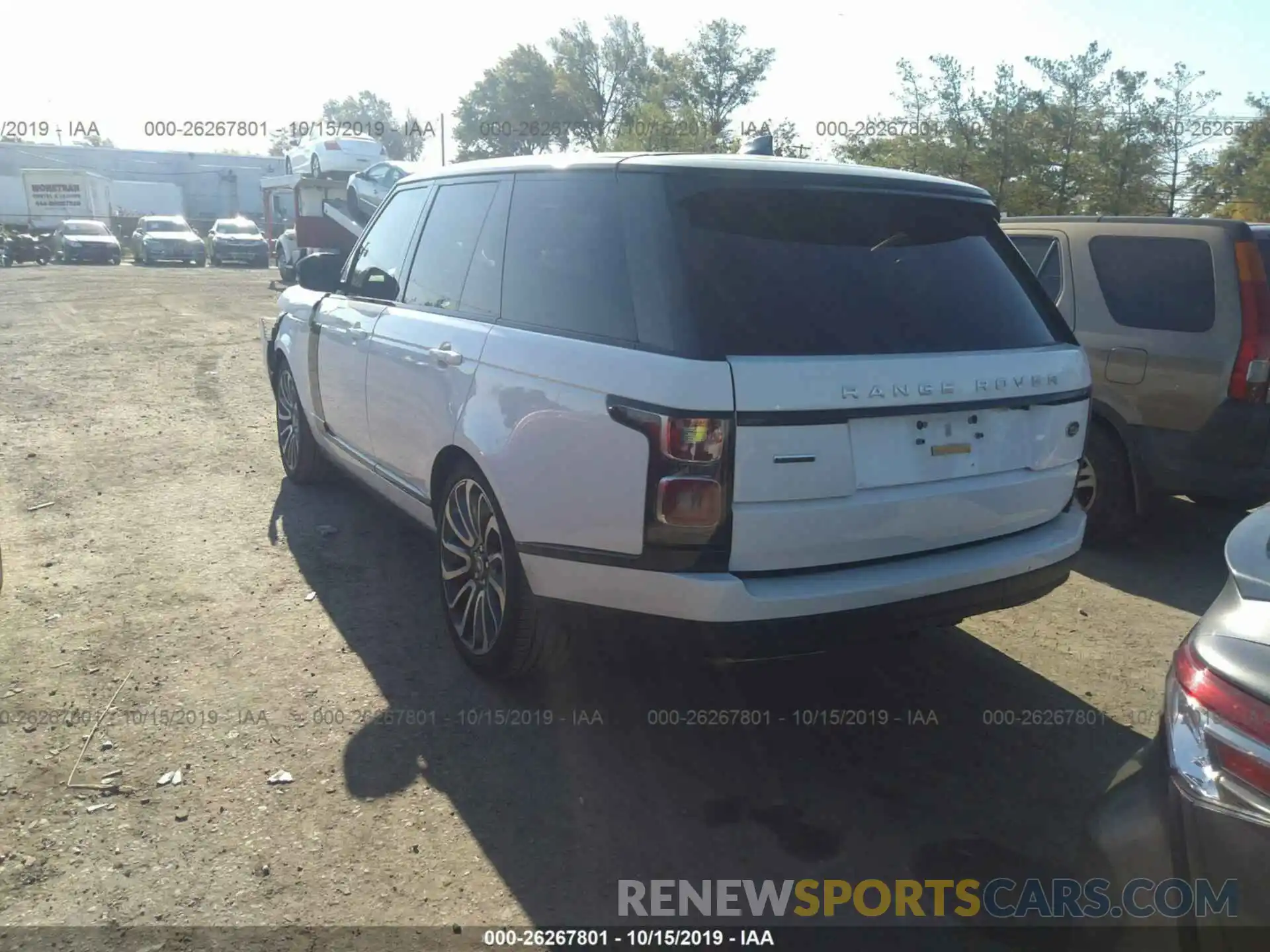 3 Фотография поврежденного автомобиля SALGS2RE6KA520941 LAND ROVER RANGE ROVER 2019