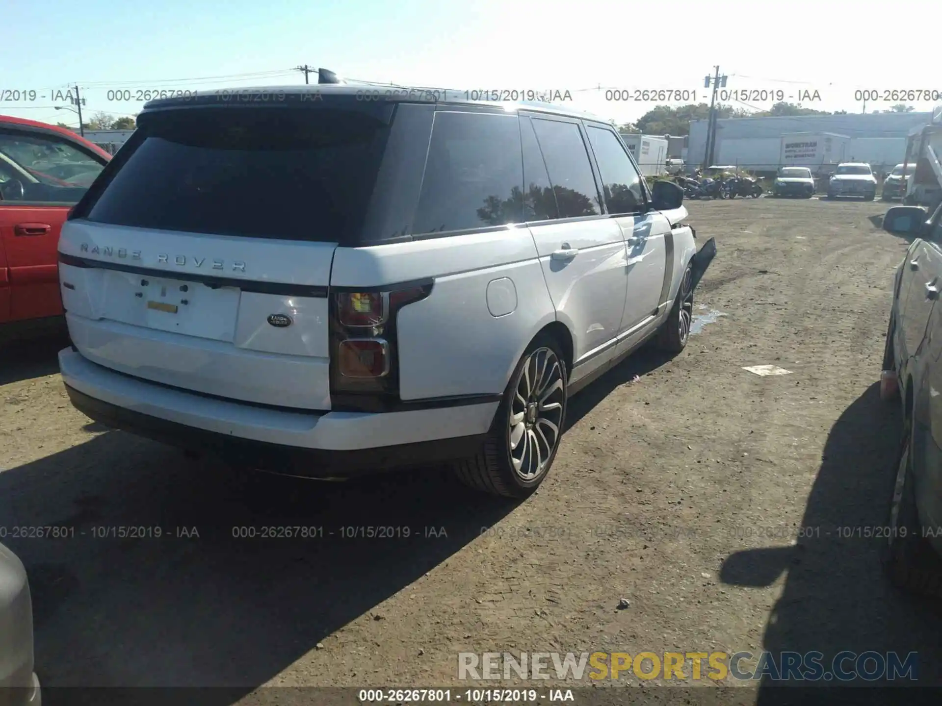 4 Фотография поврежденного автомобиля SALGS2RE6KA520941 LAND ROVER RANGE ROVER 2019