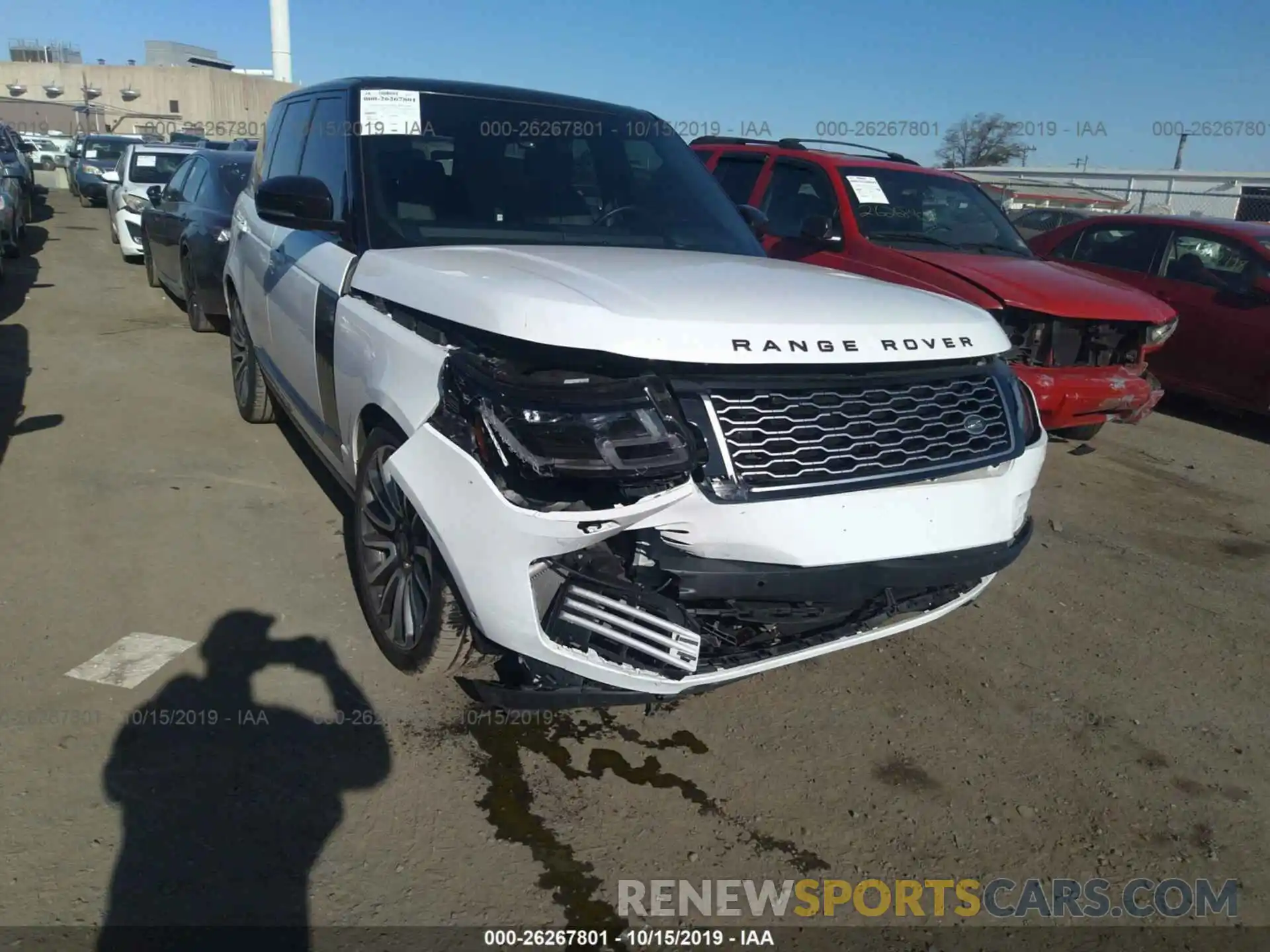 6 Фотография поврежденного автомобиля SALGS2RE6KA520941 LAND ROVER RANGE ROVER 2019