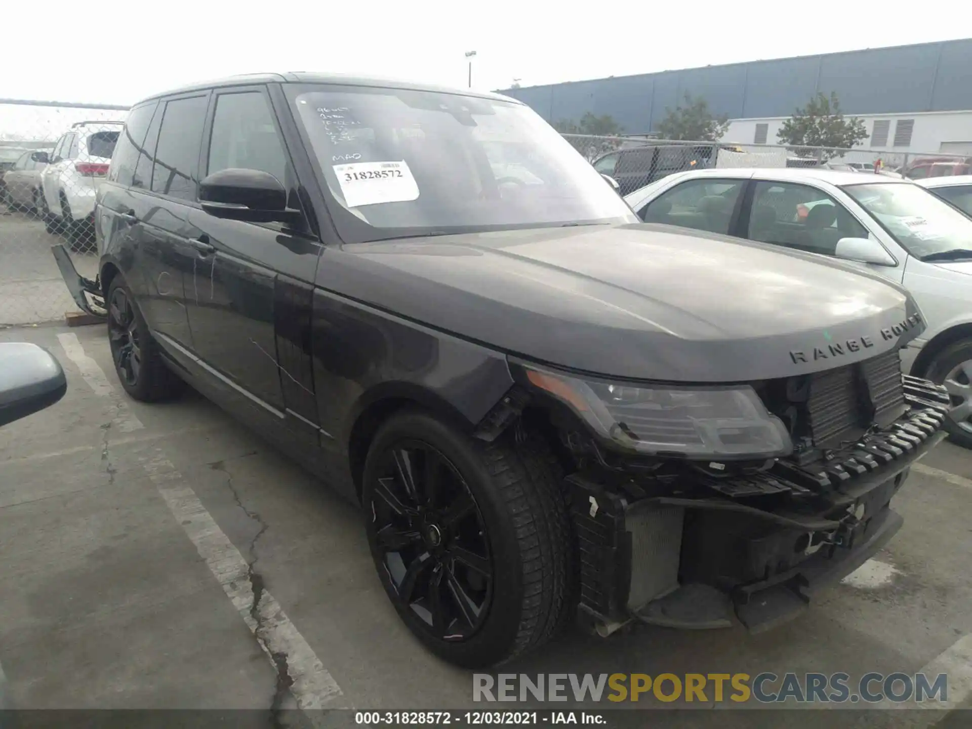 1 Photograph of a damaged car SALGS2RE6KA547301 LAND ROVER RANGE ROVER 2019