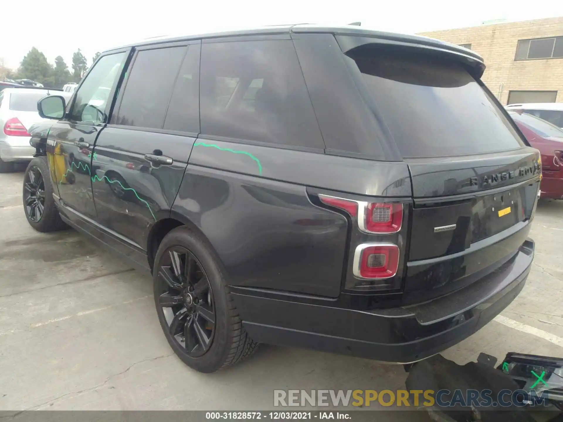 3 Photograph of a damaged car SALGS2RE6KA547301 LAND ROVER RANGE ROVER 2019