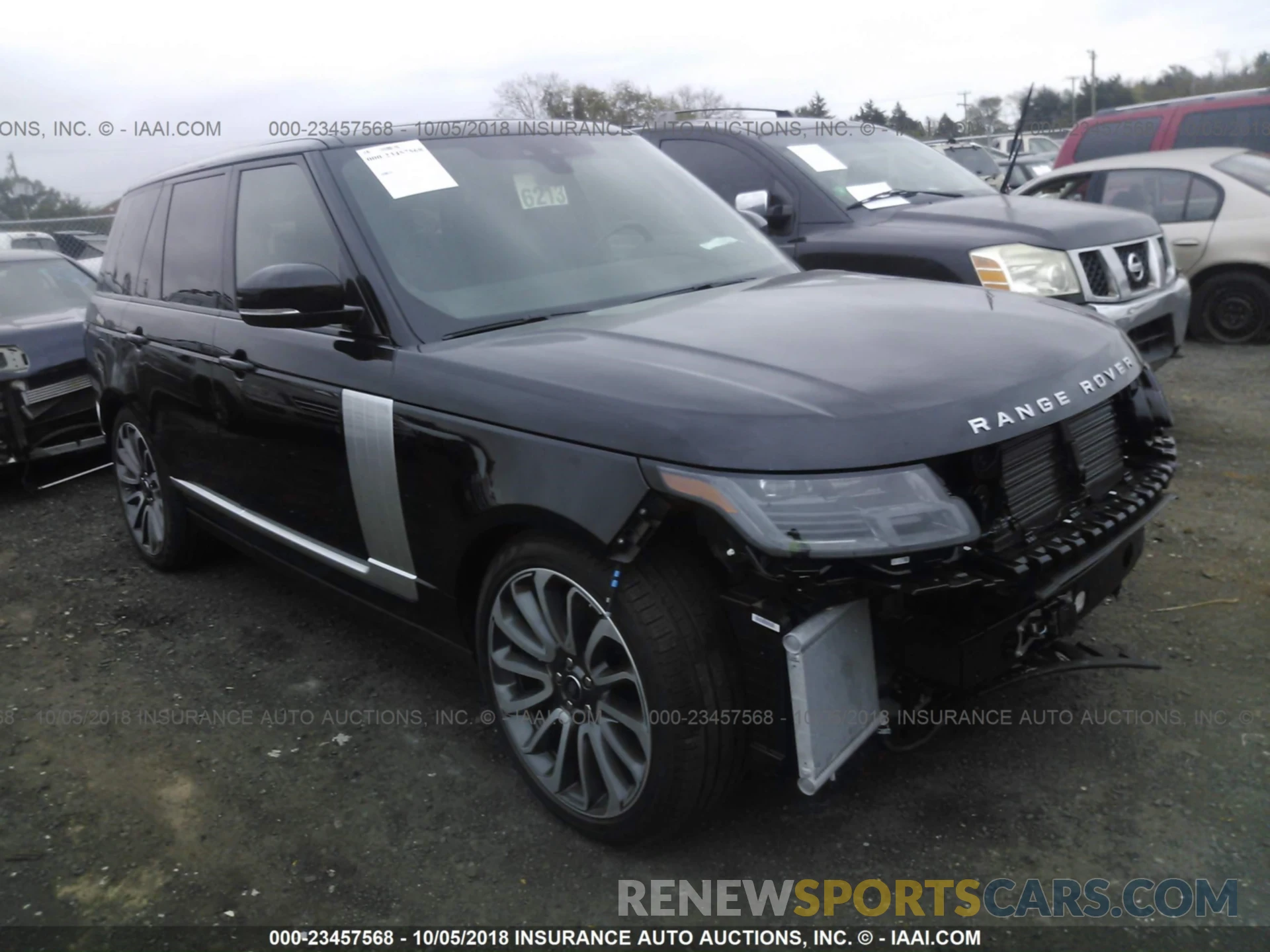 1 Photograph of a damaged car SALGS2RE7KA517899 Land rover Range rover 2019