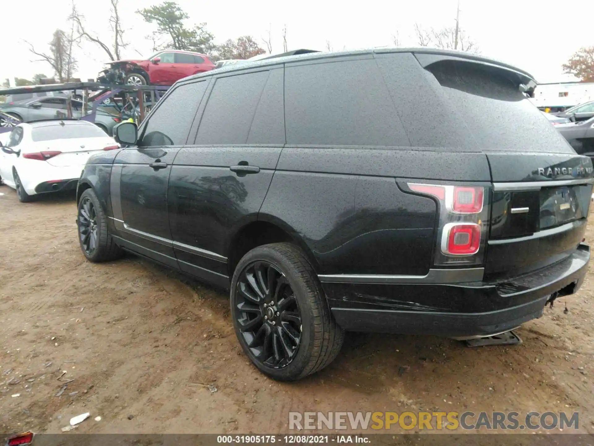 3 Фотография поврежденного автомобиля SALGS2RE8KA523033 LAND ROVER RANGE ROVER 2019