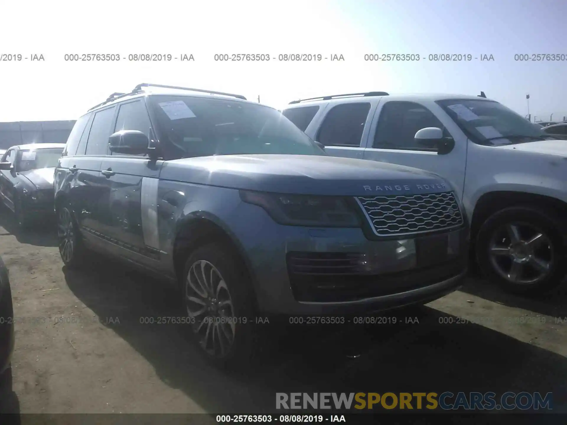 1 Photograph of a damaged car SALGS2RE8KA541869 LAND ROVER RANGE ROVER 2019