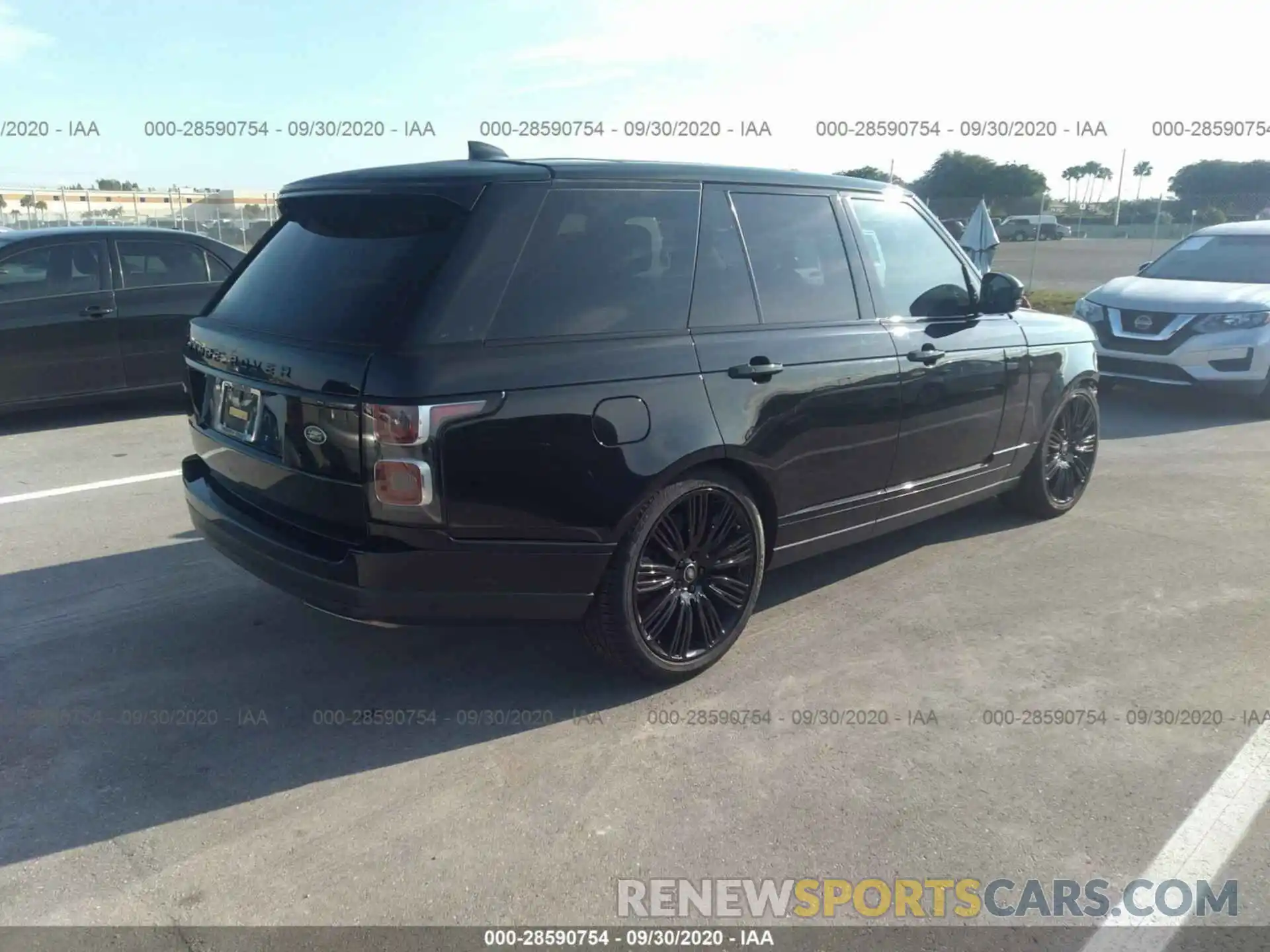 4 Фотография поврежденного автомобиля SALGS2RE8KA545615 LAND ROVER RANGE ROVER 2019