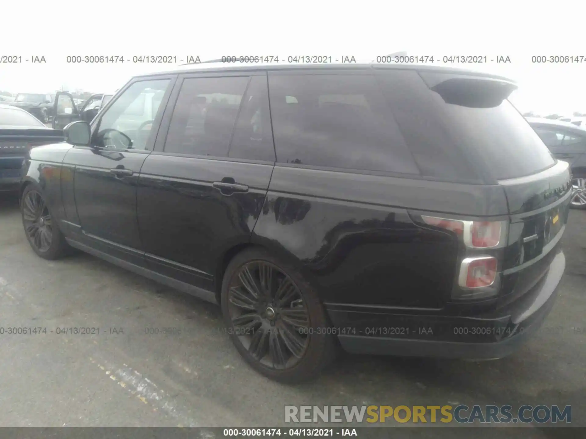 3 Photograph of a damaged car SALGS2RE9KA534171 LAND ROVER RANGE ROVER 2019