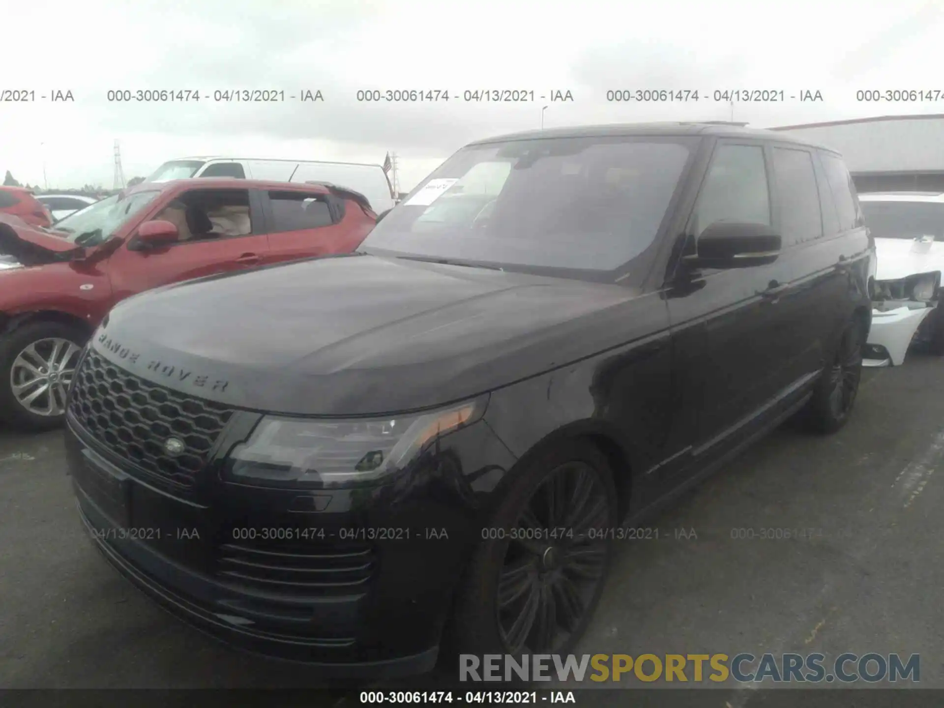 6 Photograph of a damaged car SALGS2RE9KA534171 LAND ROVER RANGE ROVER 2019