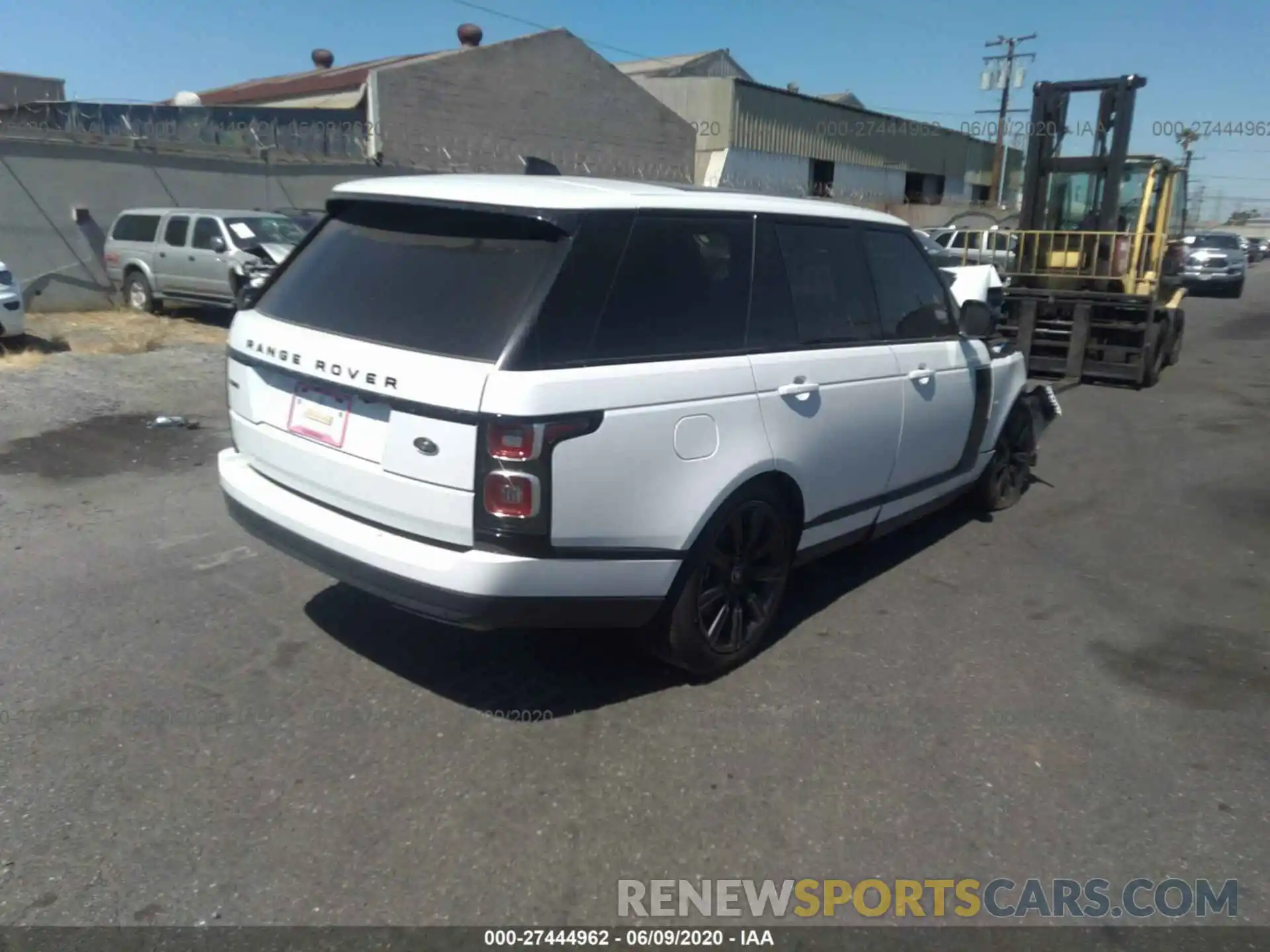 4 Photograph of a damaged car SALGS2RE9KA545655 LAND ROVER RANGE ROVER 2019