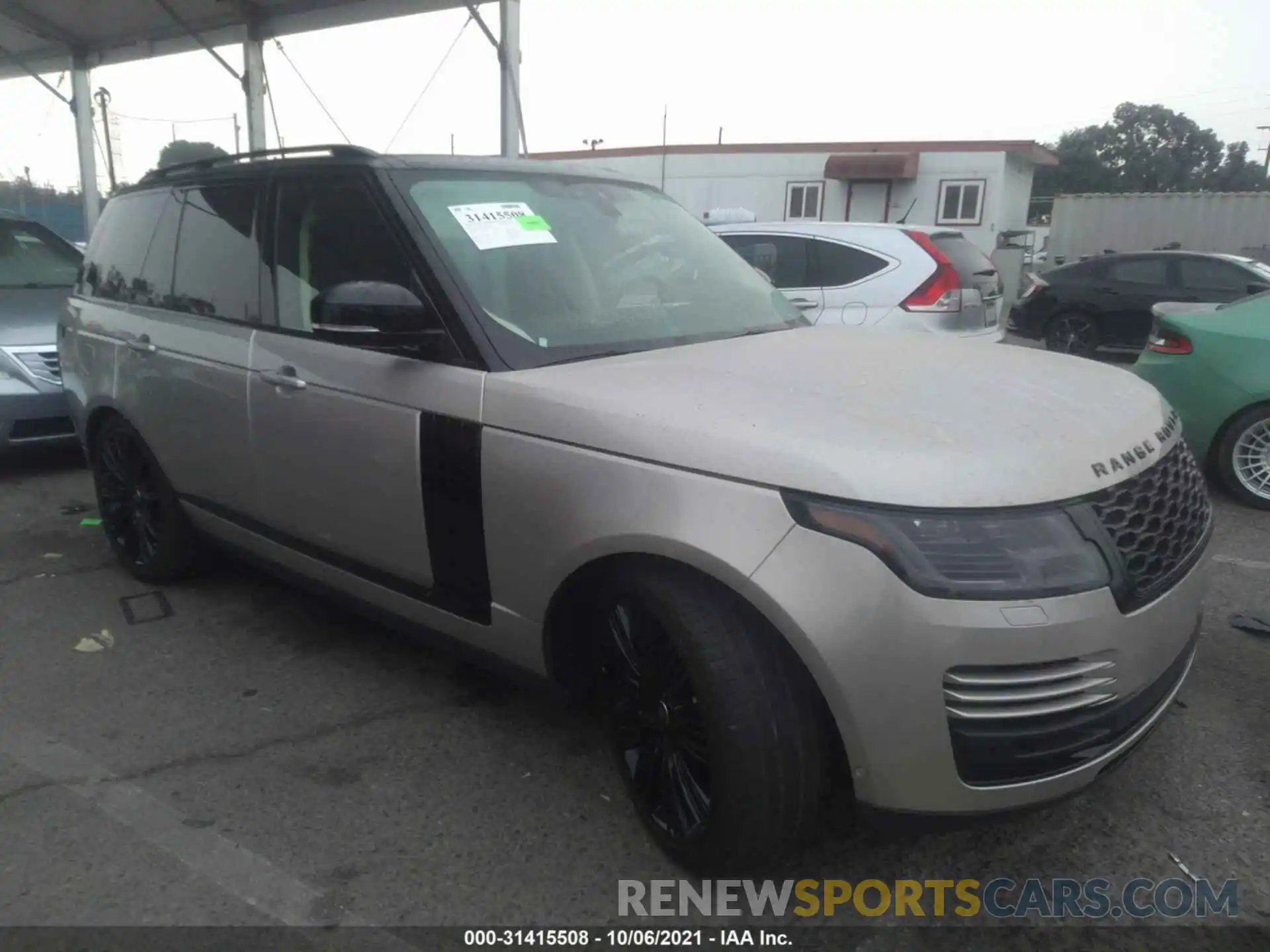 1 Фотография поврежденного автомобиля SALGS2REXKA555529 LAND ROVER RANGE ROVER 2019