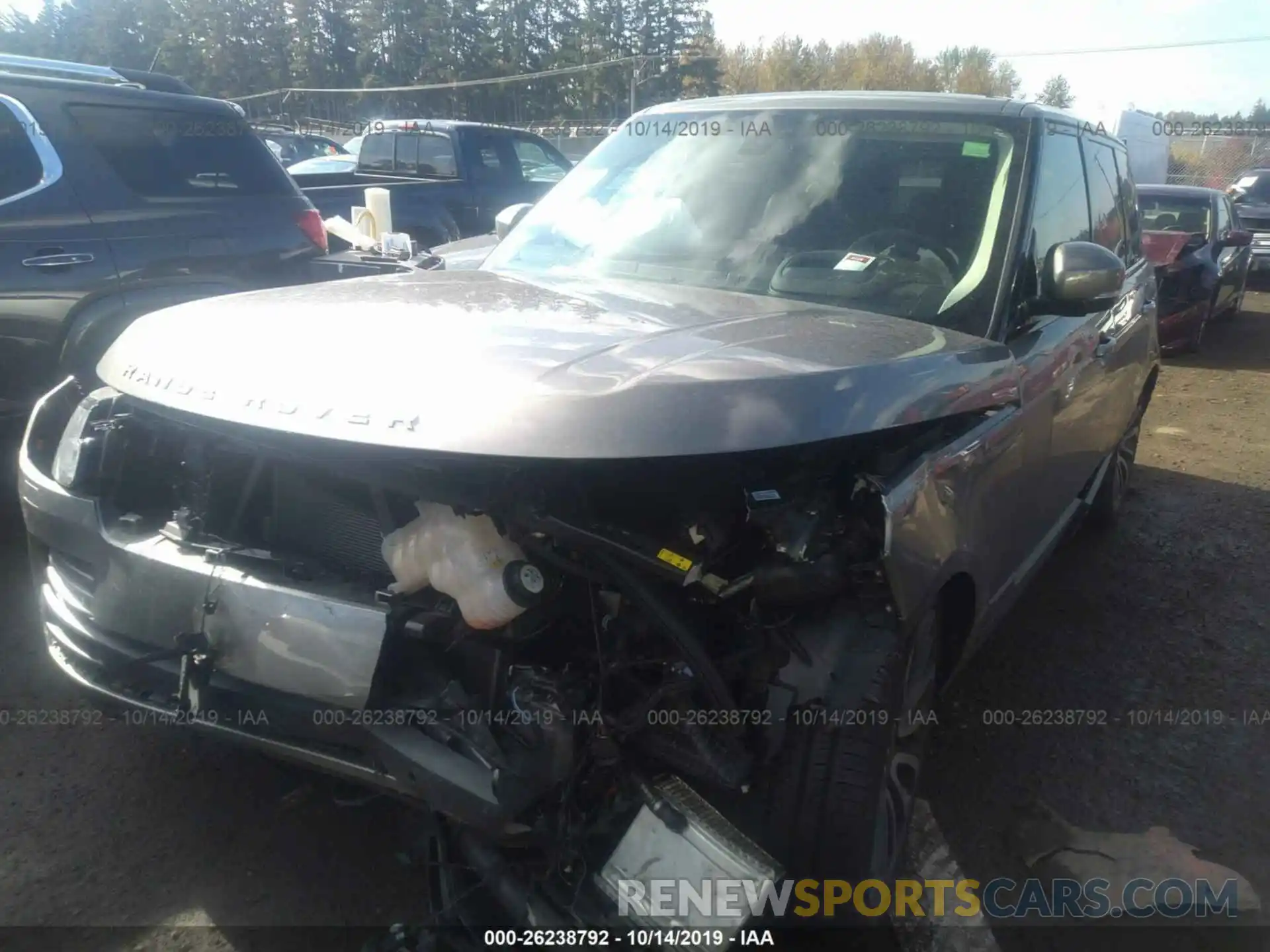 2 Photograph of a damaged car SALGS2RK3KA516545 LAND ROVER RANGE ROVER 2019