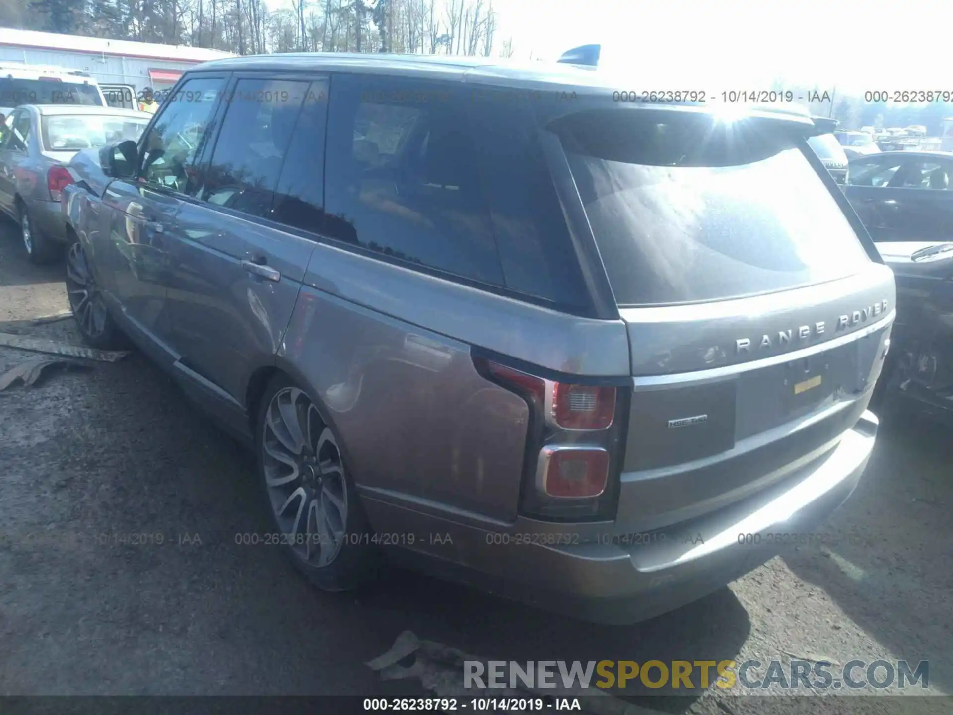 3 Фотография поврежденного автомобиля SALGS2RK3KA516545 LAND ROVER RANGE ROVER 2019