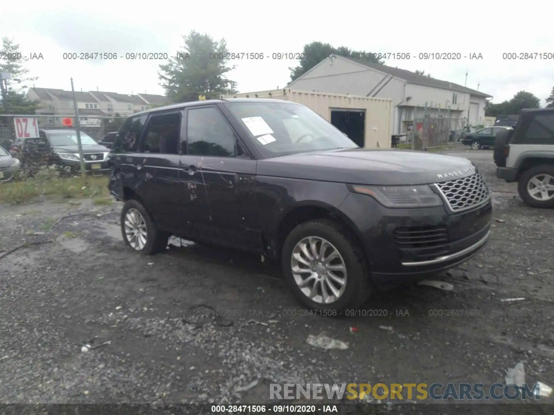 1 Фотография поврежденного автомобиля SALGS2SV0KA533341 LAND ROVER RANGE ROVER 2019