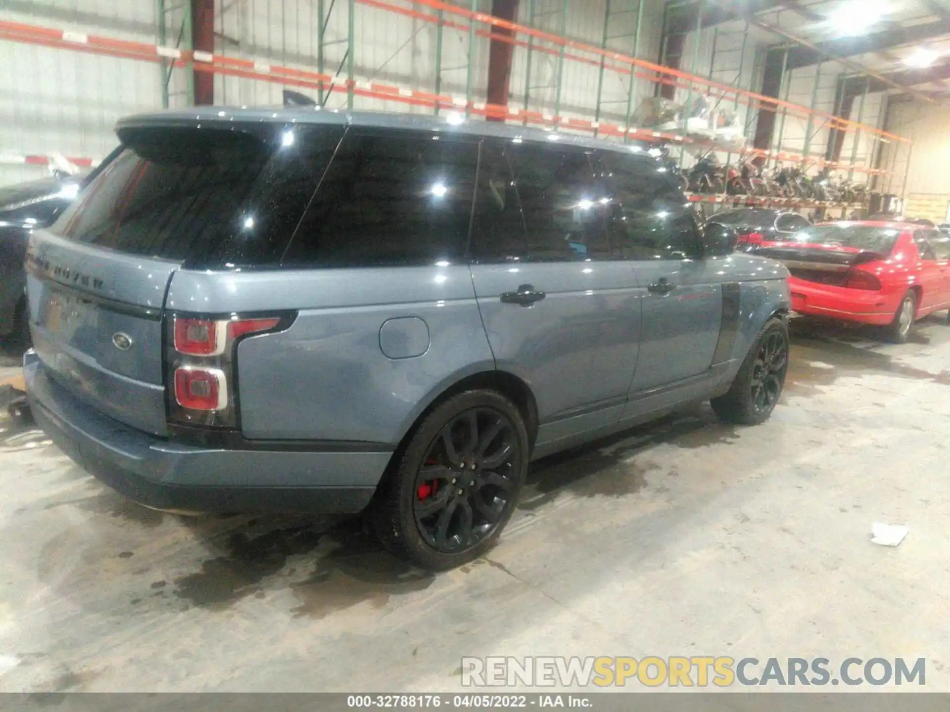 4 Фотография поврежденного автомобиля SALGS2SV0KA548227 LAND ROVER RANGE ROVER 2019