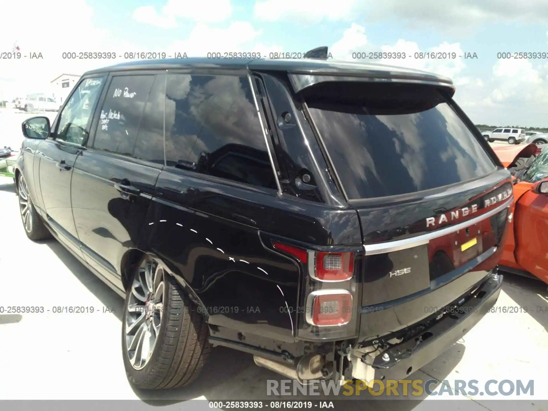 3 Фотография поврежденного автомобиля SALGS2SV1KA556563 LAND ROVER RANGE ROVER 2019