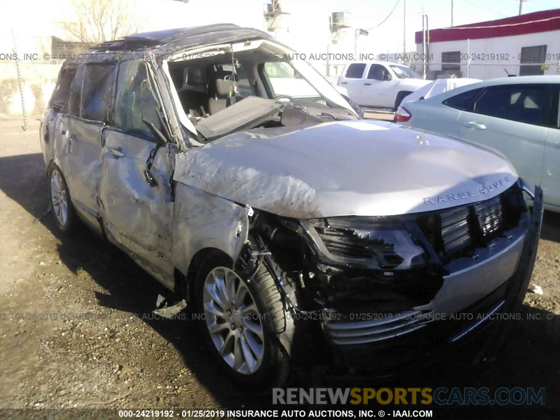 1 Photograph of a damaged car SALGS2SV3KA527601 LAND ROVER RANGE ROVER 2019