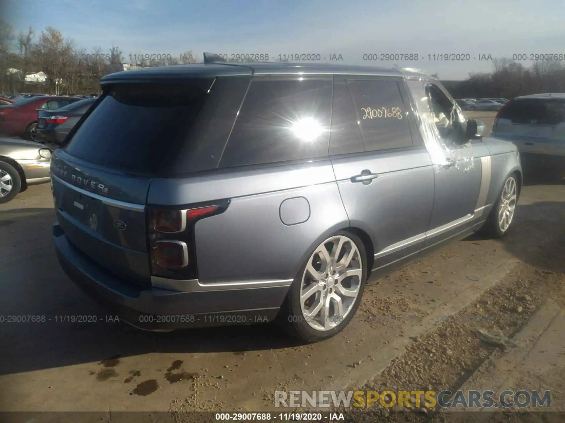 4 Фотография поврежденного автомобиля SALGS2SV3KA546035 LAND ROVER RANGE ROVER 2019