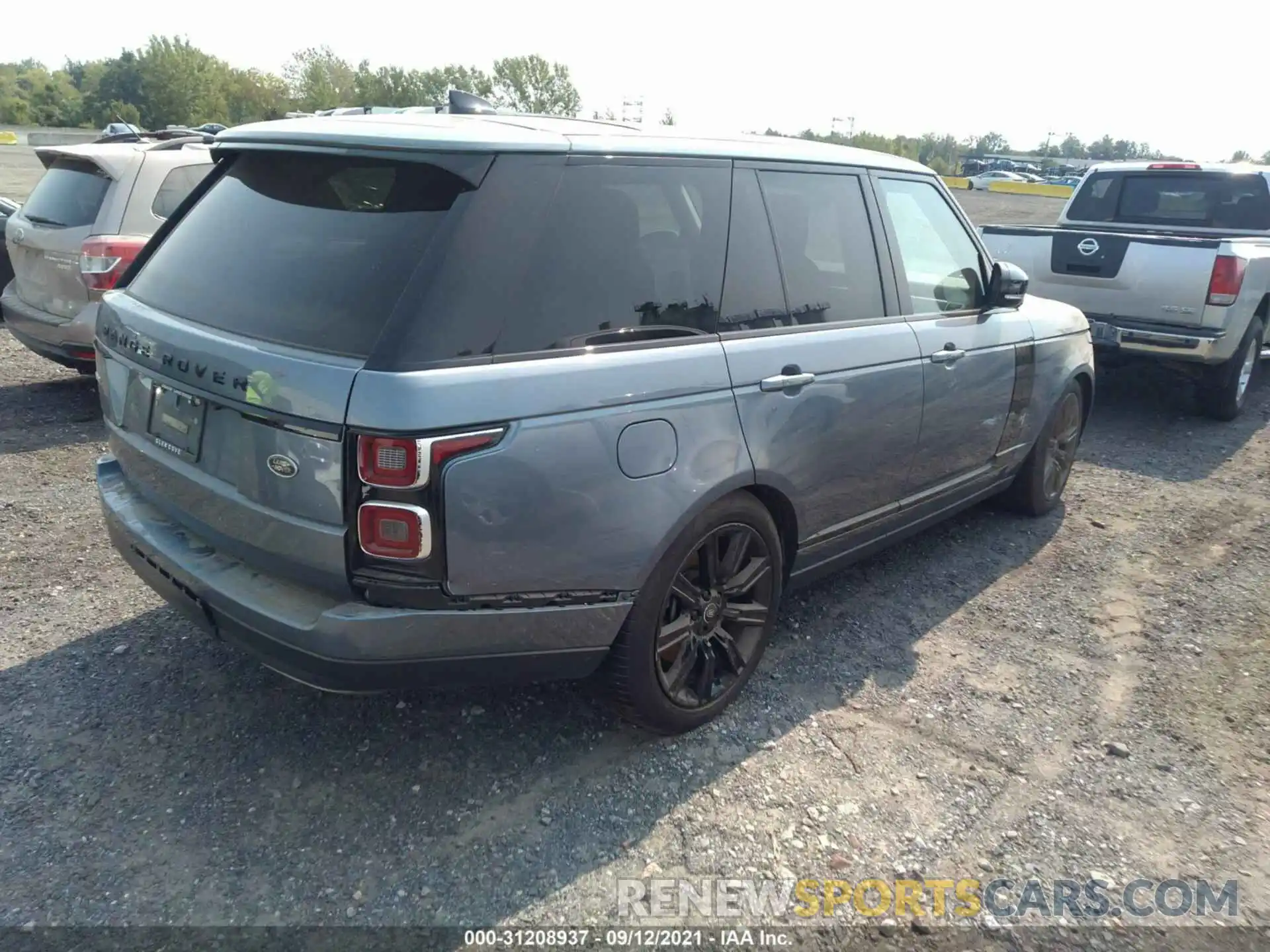 4 Фотография поврежденного автомобиля SALGS2SV5KA524022 LAND ROVER RANGE ROVER 2019