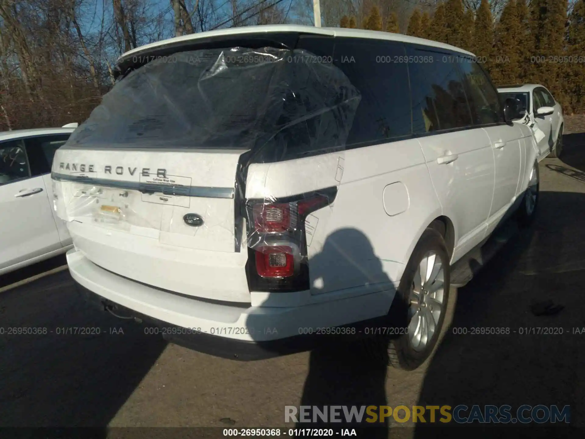 4 Photograph of a damaged car SALGS2SV5KA539541 LAND ROVER RANGE ROVER 2019