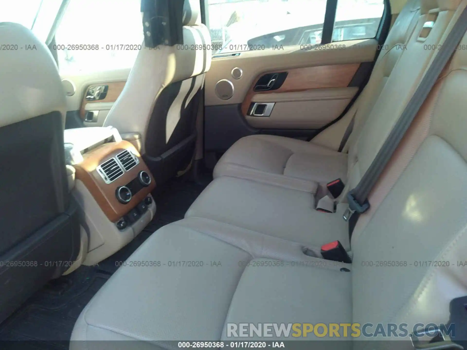 8 Фотография поврежденного автомобиля SALGS2SV5KA539541 LAND ROVER RANGE ROVER 2019